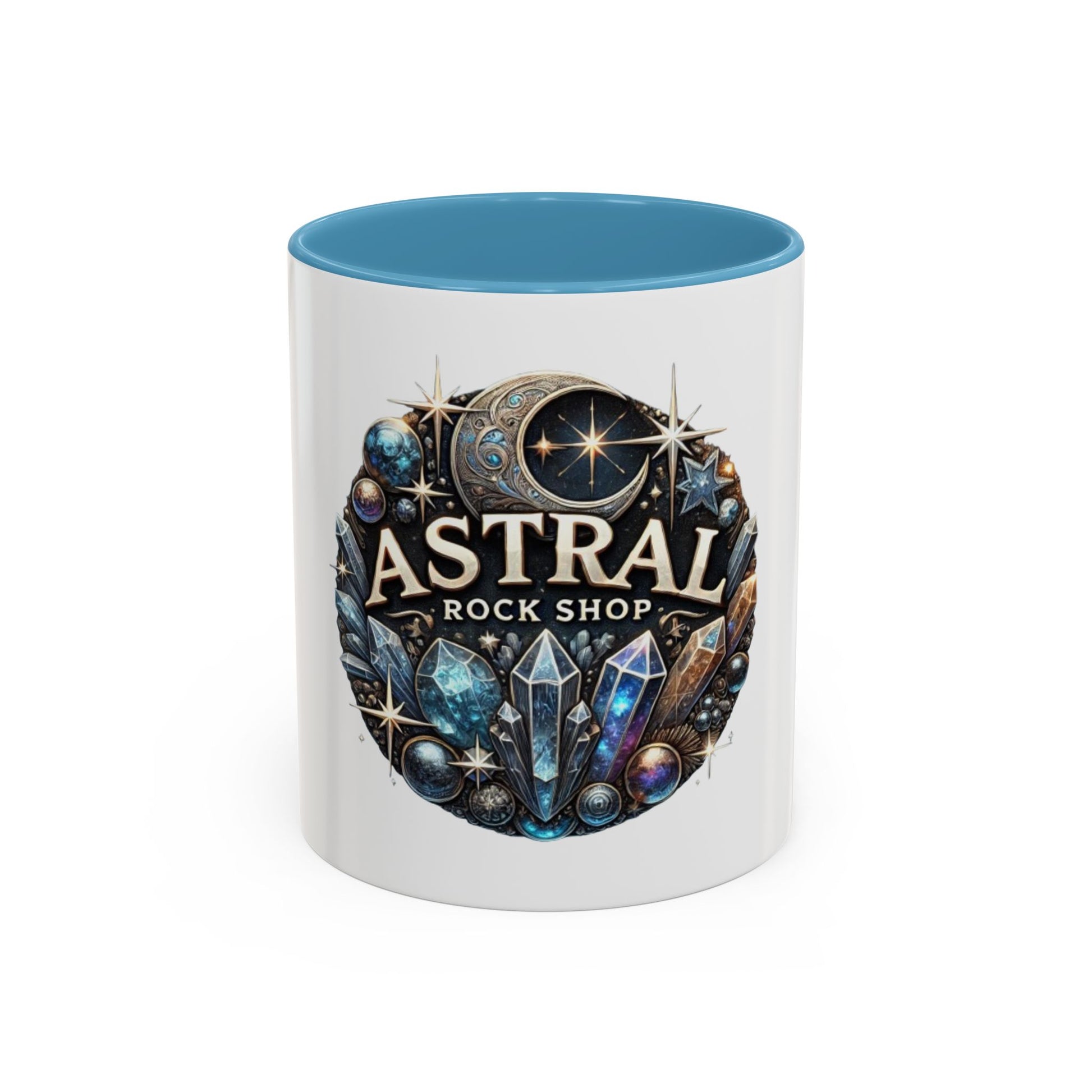 Branded Mug 11oz Light Blue