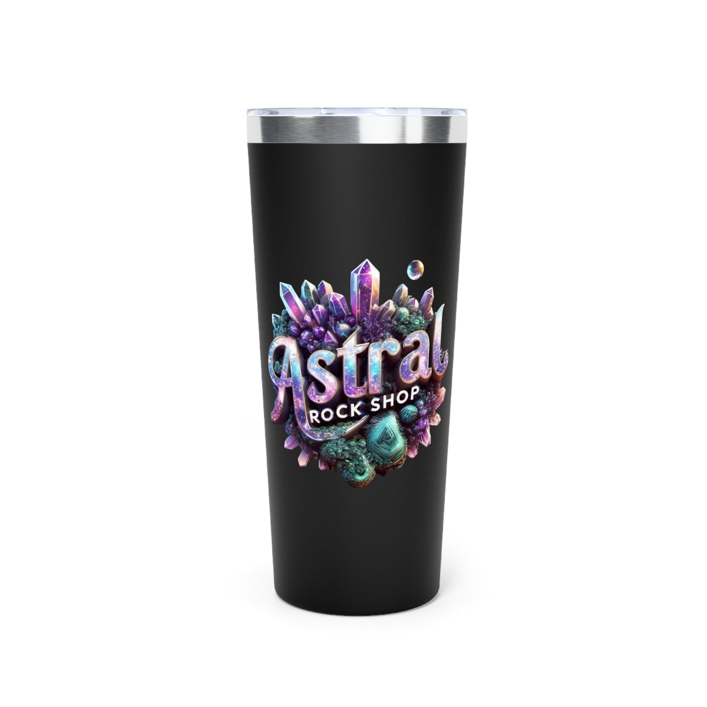 Copper Vacuum Insulated Tumbler, 22oz 22oz Black