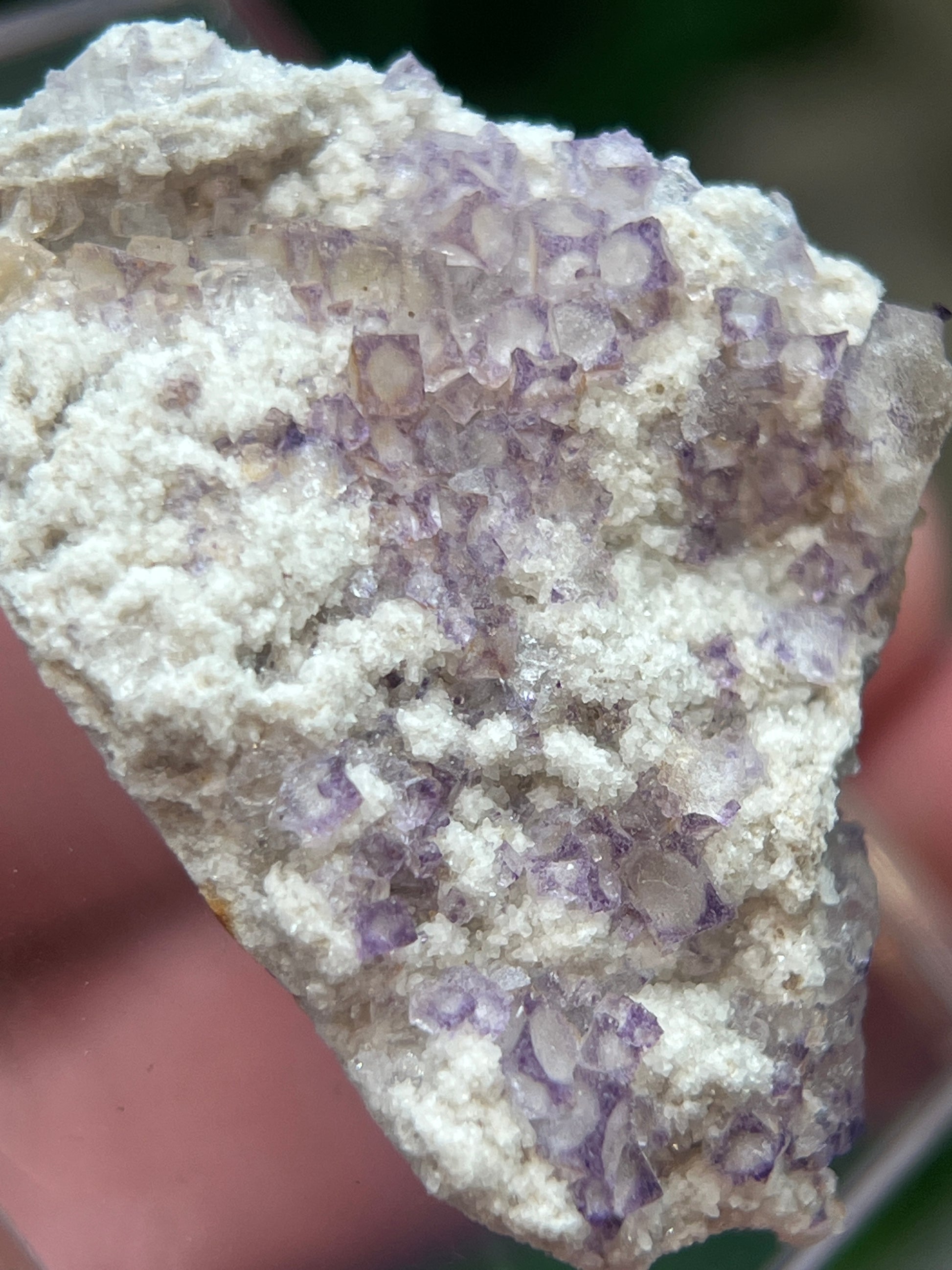 QR Code Fluorite Gemstone from Qinglong Mine