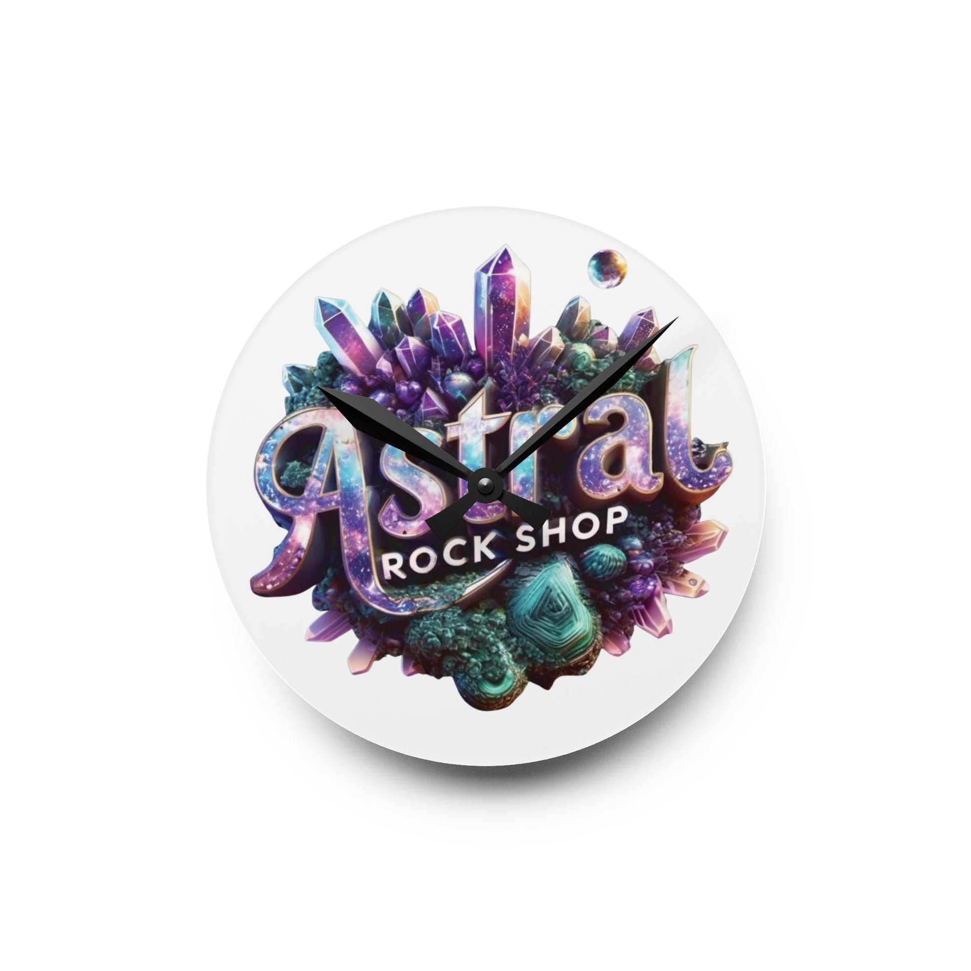 Acrylic Wall Clock 8'' × 8'' (Round)