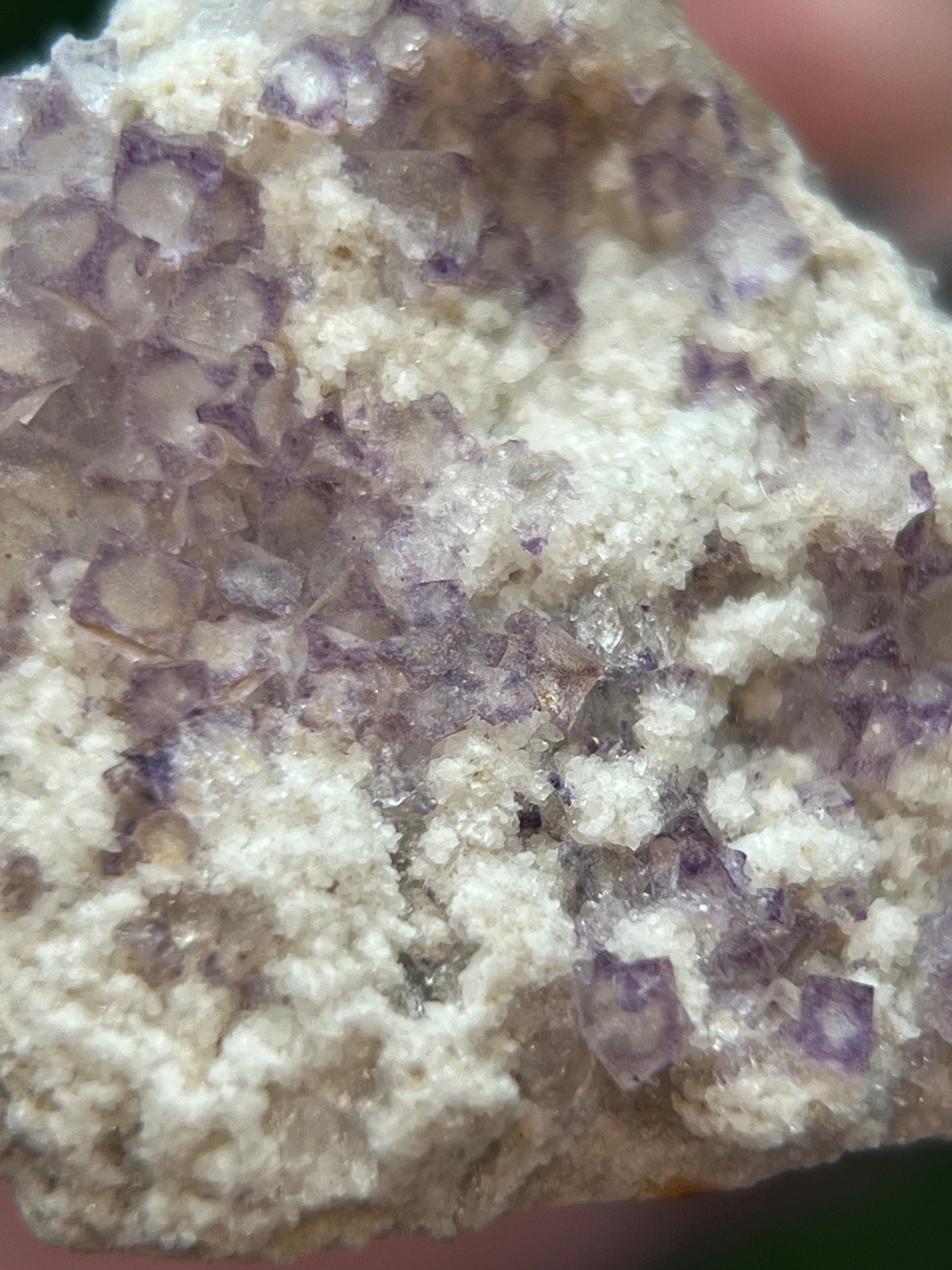 QR Code Fluorite Gemstone from Qinglong Mine