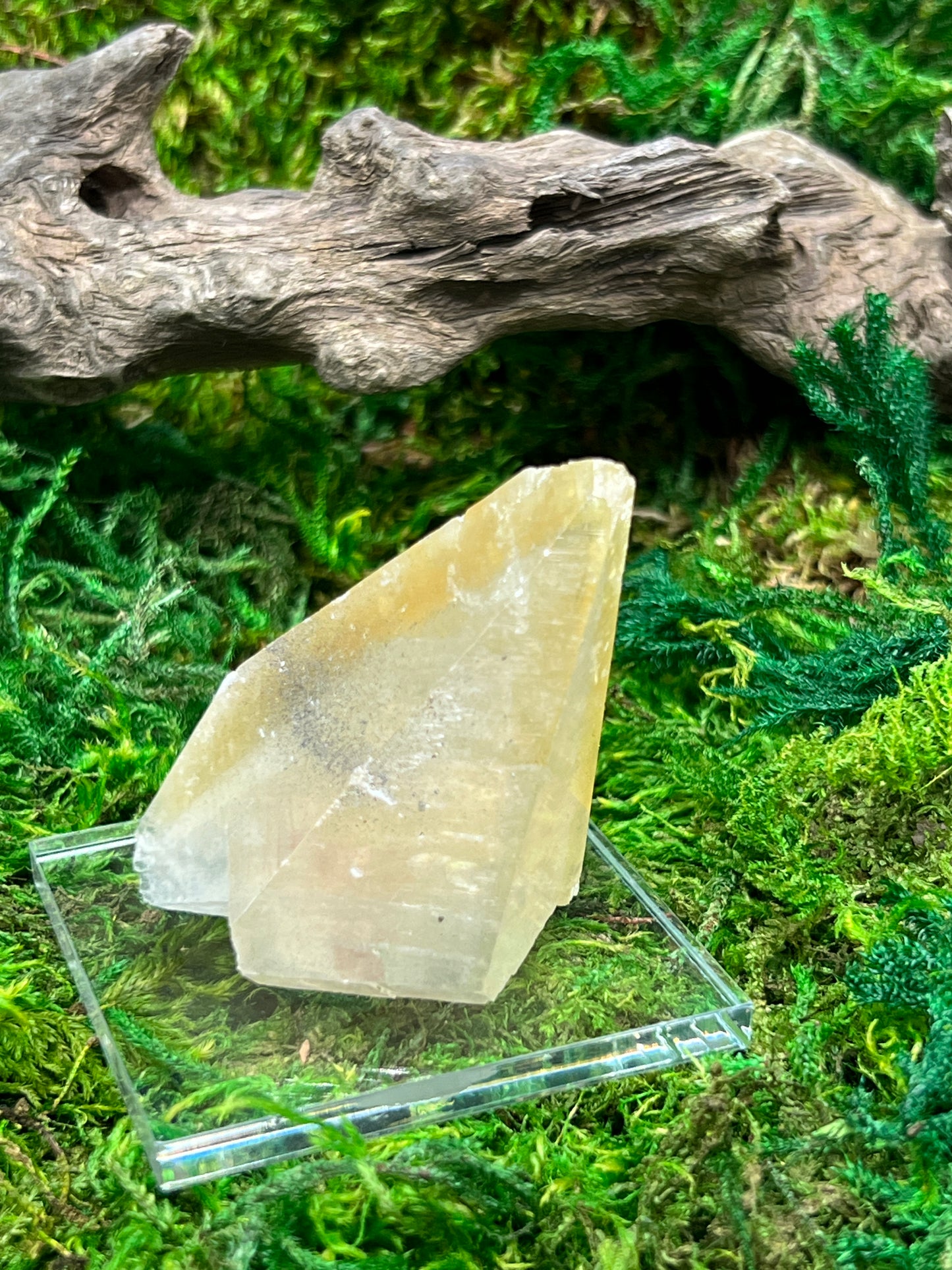Natural Calcite Crystal from Fletcher Mine