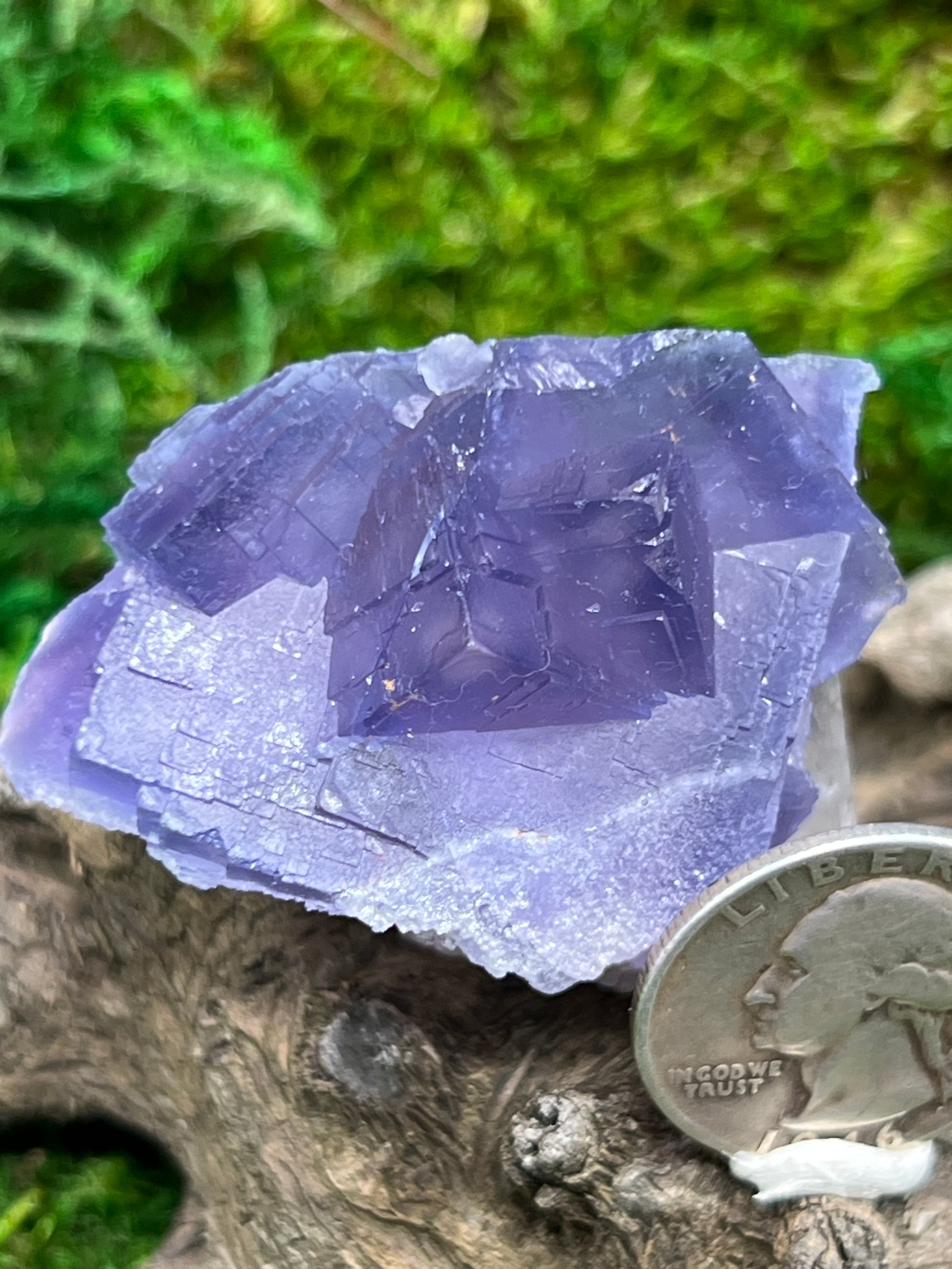 Natural Fluorite Crystal from Baluchistan