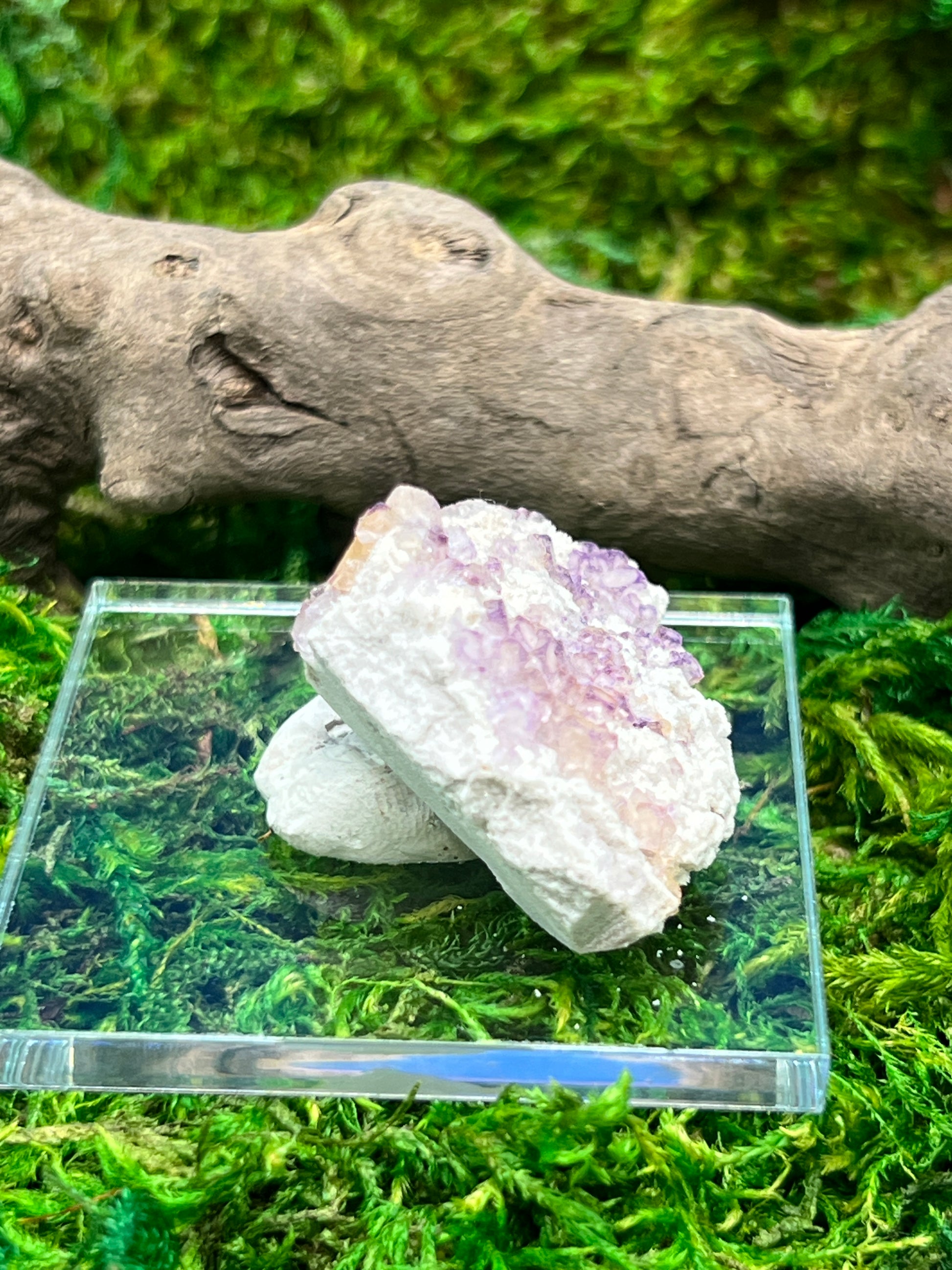 QR Code Fluorite Gemstone from Qinglong Mine