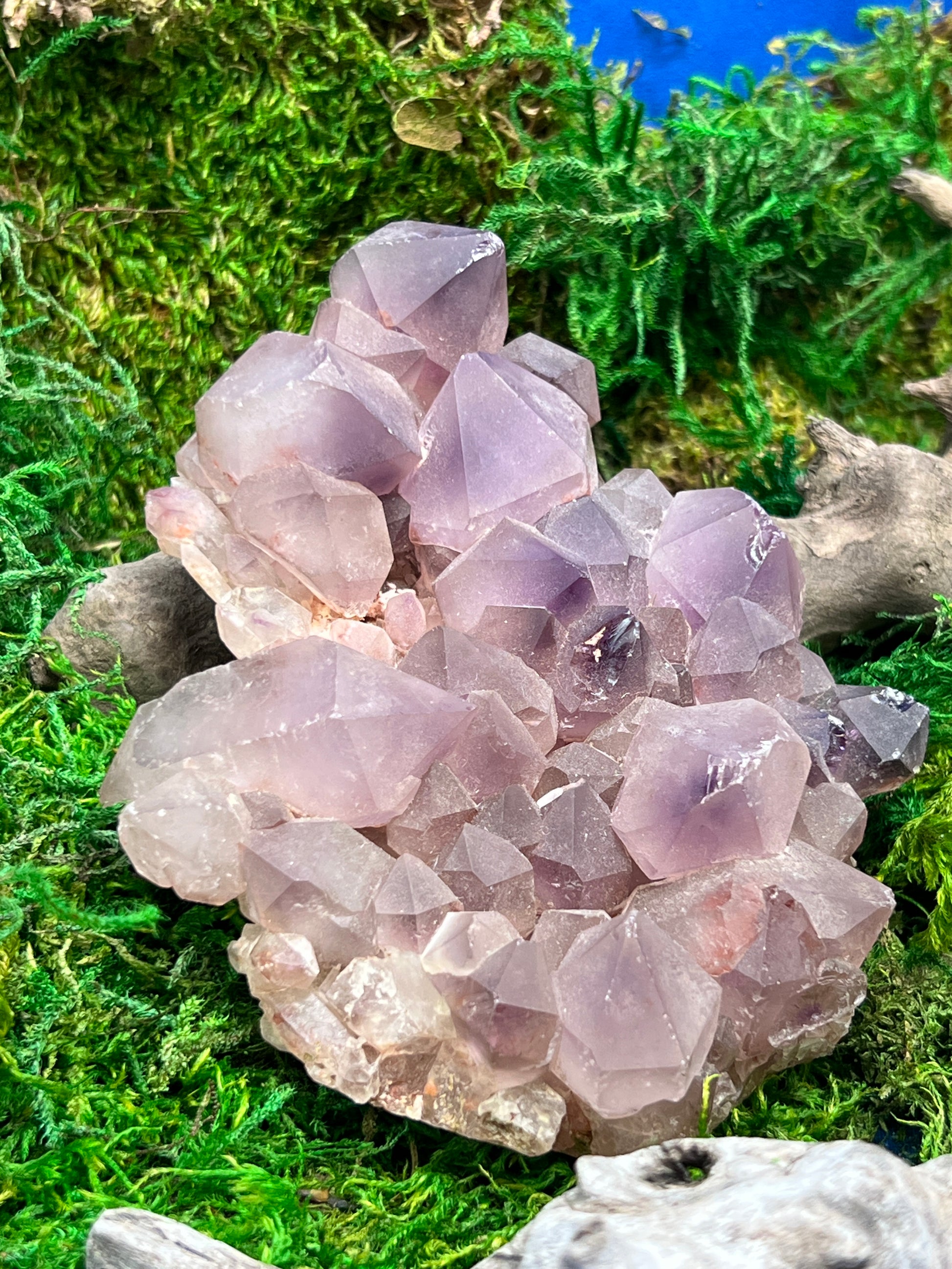 Natural Amethyst DT Specimen - 608g