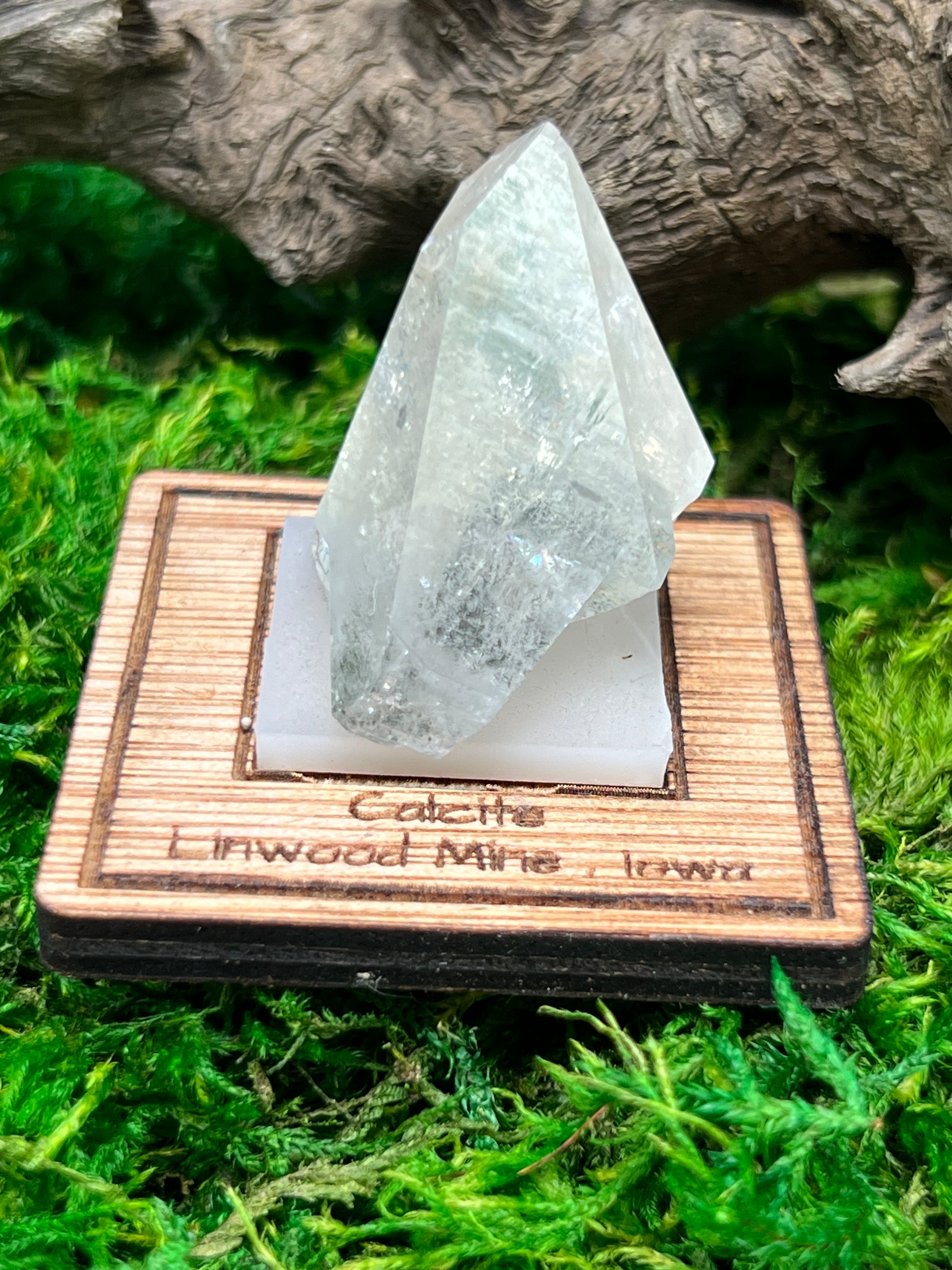 Natural Calcite Crystal from Linwood Mine