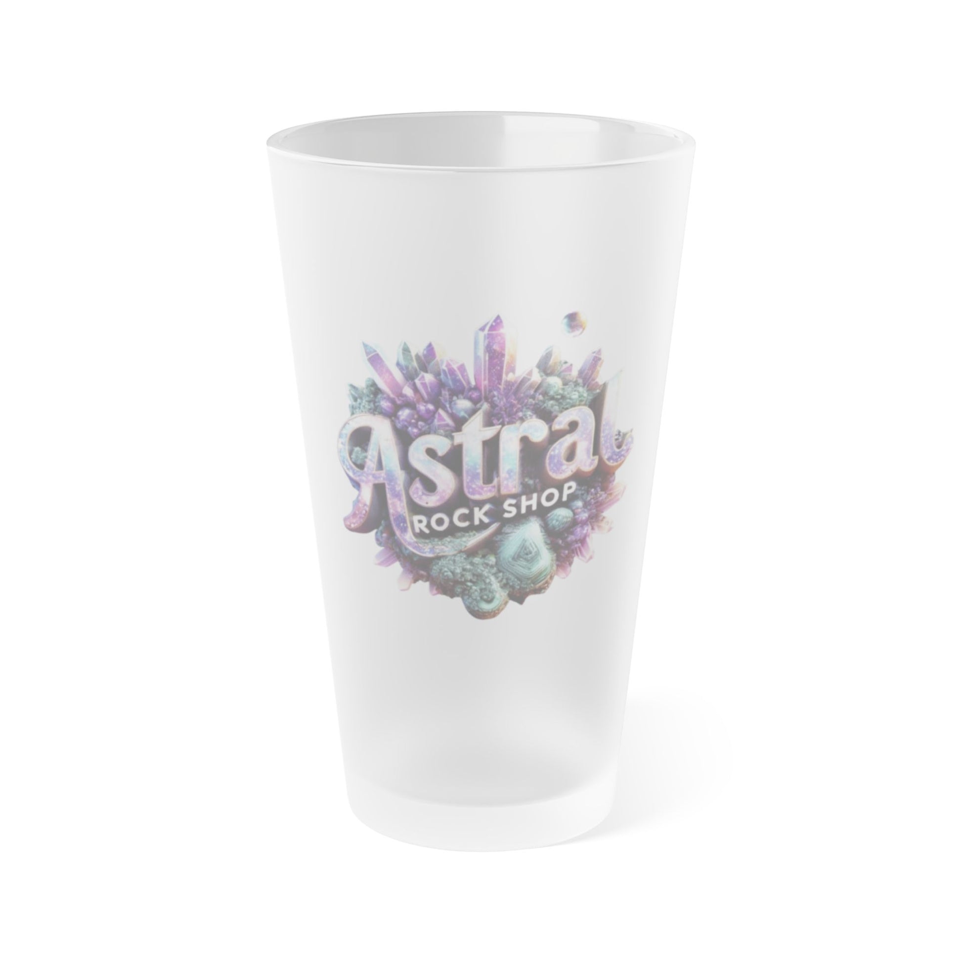 Frosted Pint Glass, 16oz 16oz Frosted