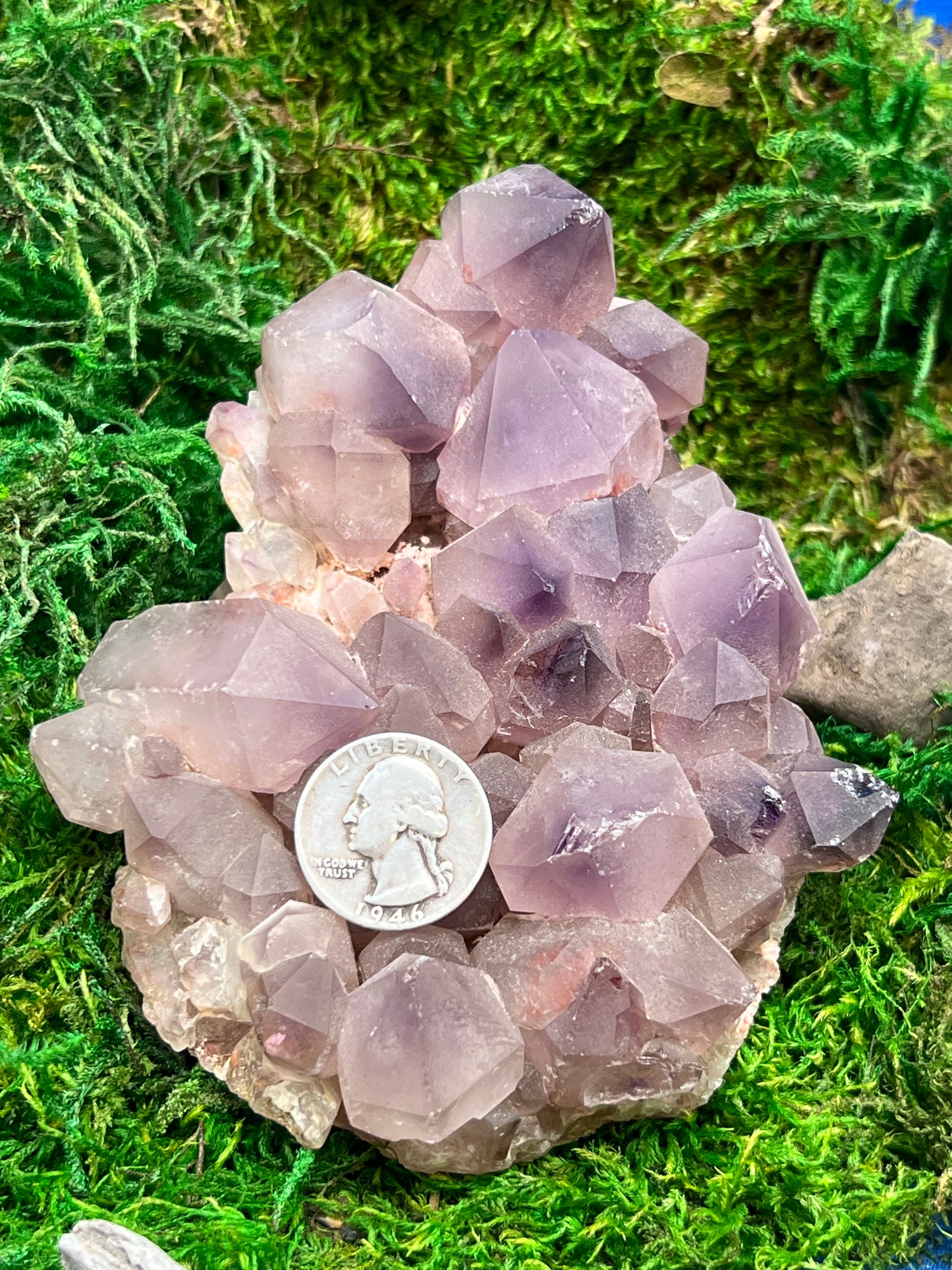 Natural Amethyst DT Specimen - 608g