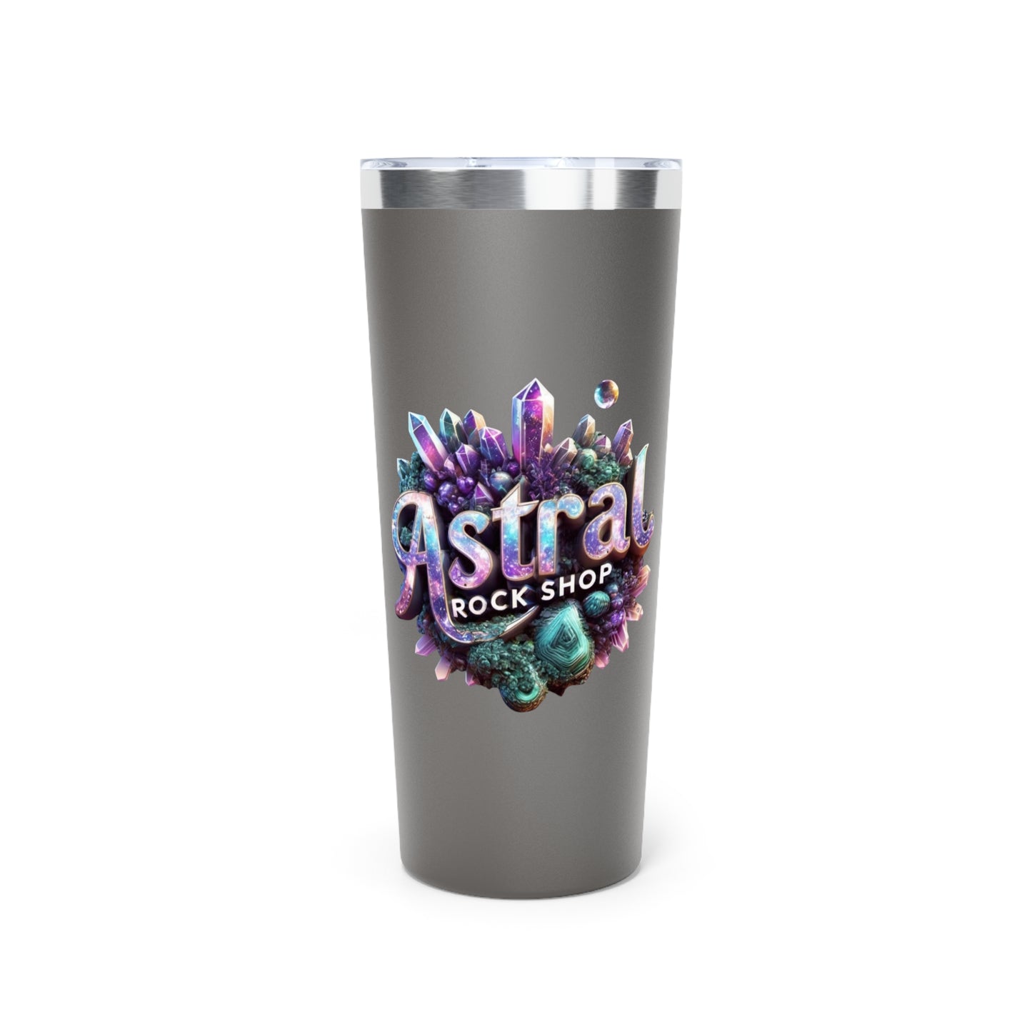 Copper Vacuum Insulated Tumbler, 22oz 22oz Gray