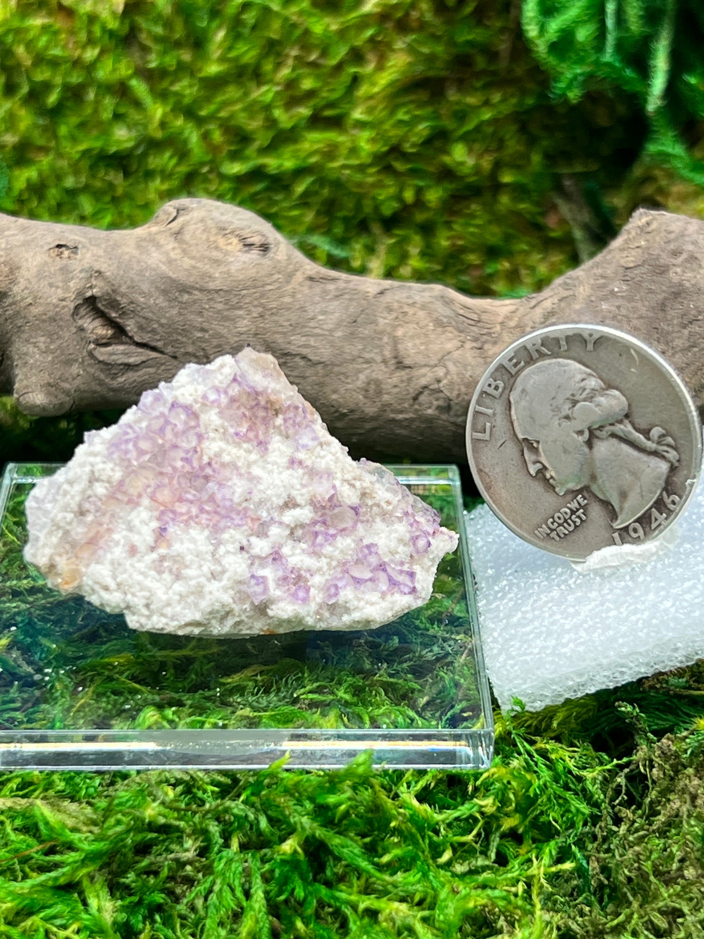 QR Code Fluorite Gemstone from Qinglong Mine