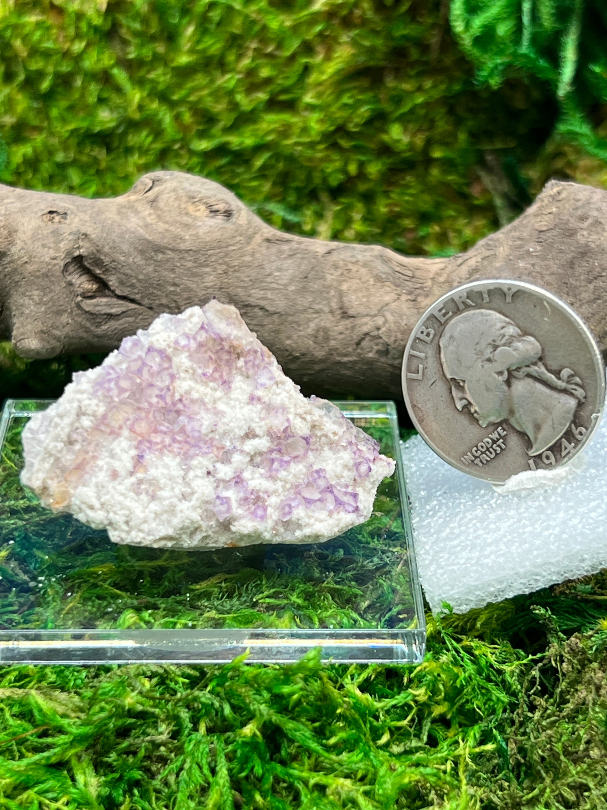 QR Code Fluorite Gemstone from Qinglong Mine