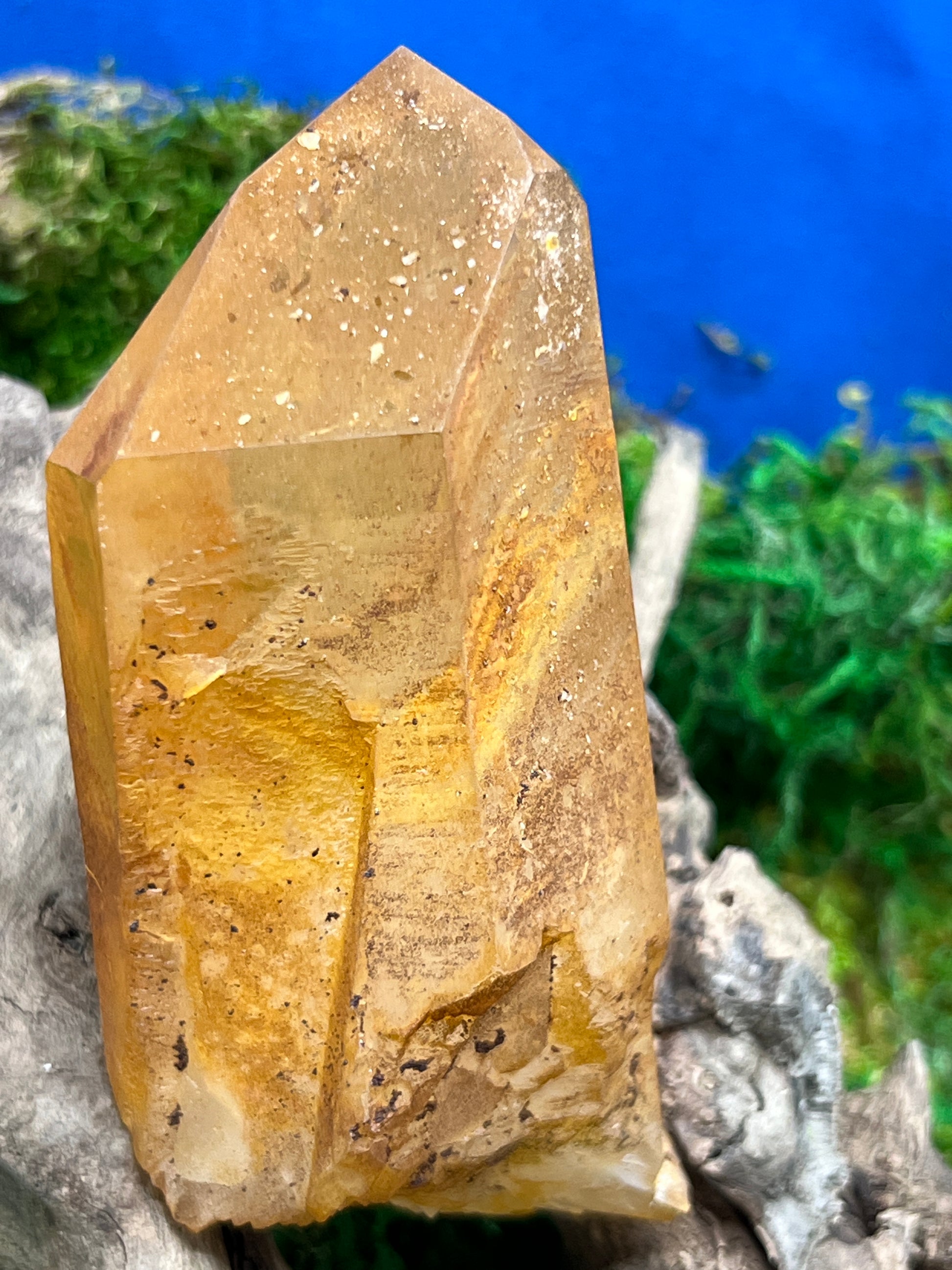 Tangerine Quartz Crystal - 287.9g from Arkansas