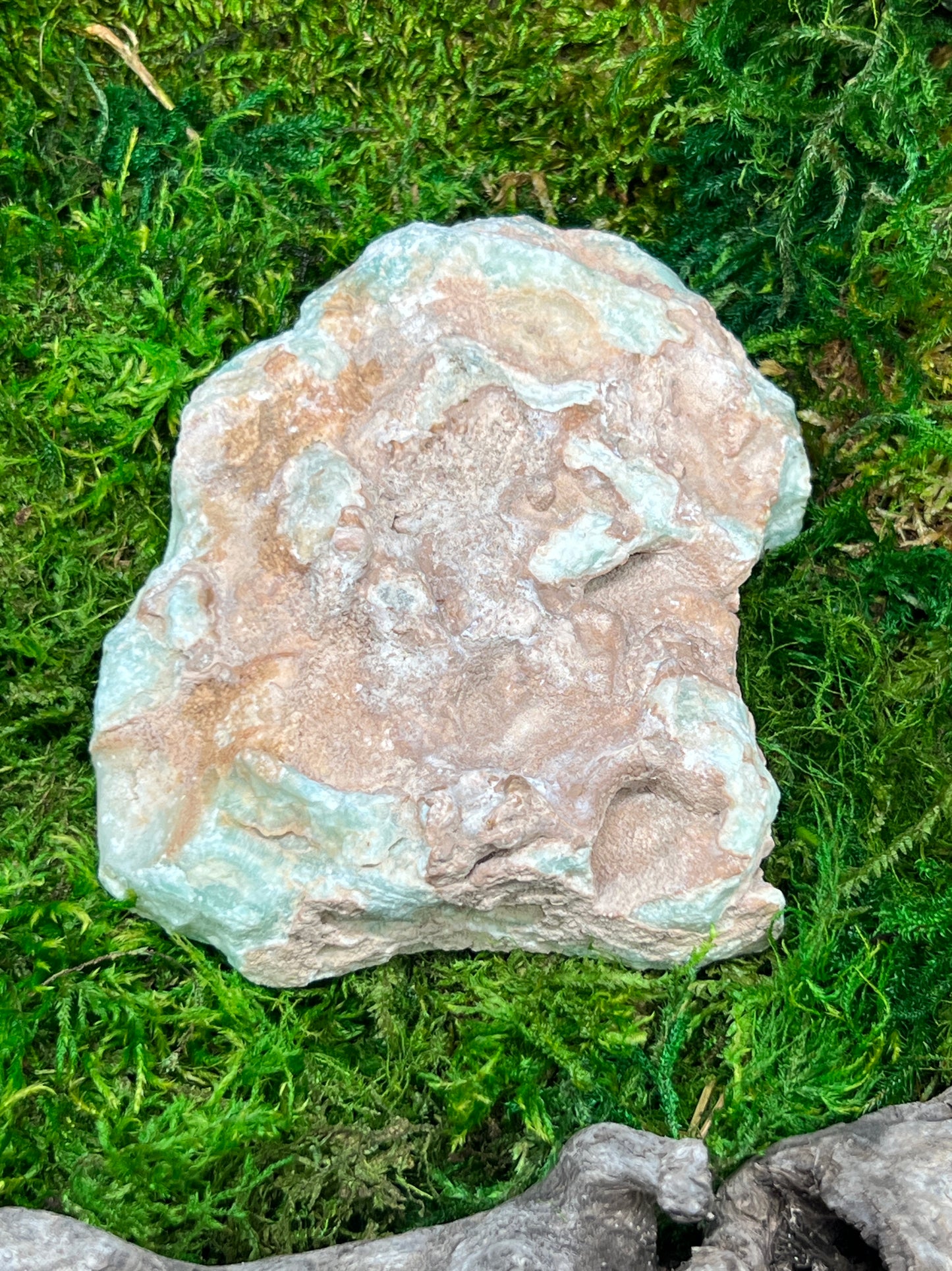 Natural Blue Aragonite Crystal from Pakistan/Afghanistan
