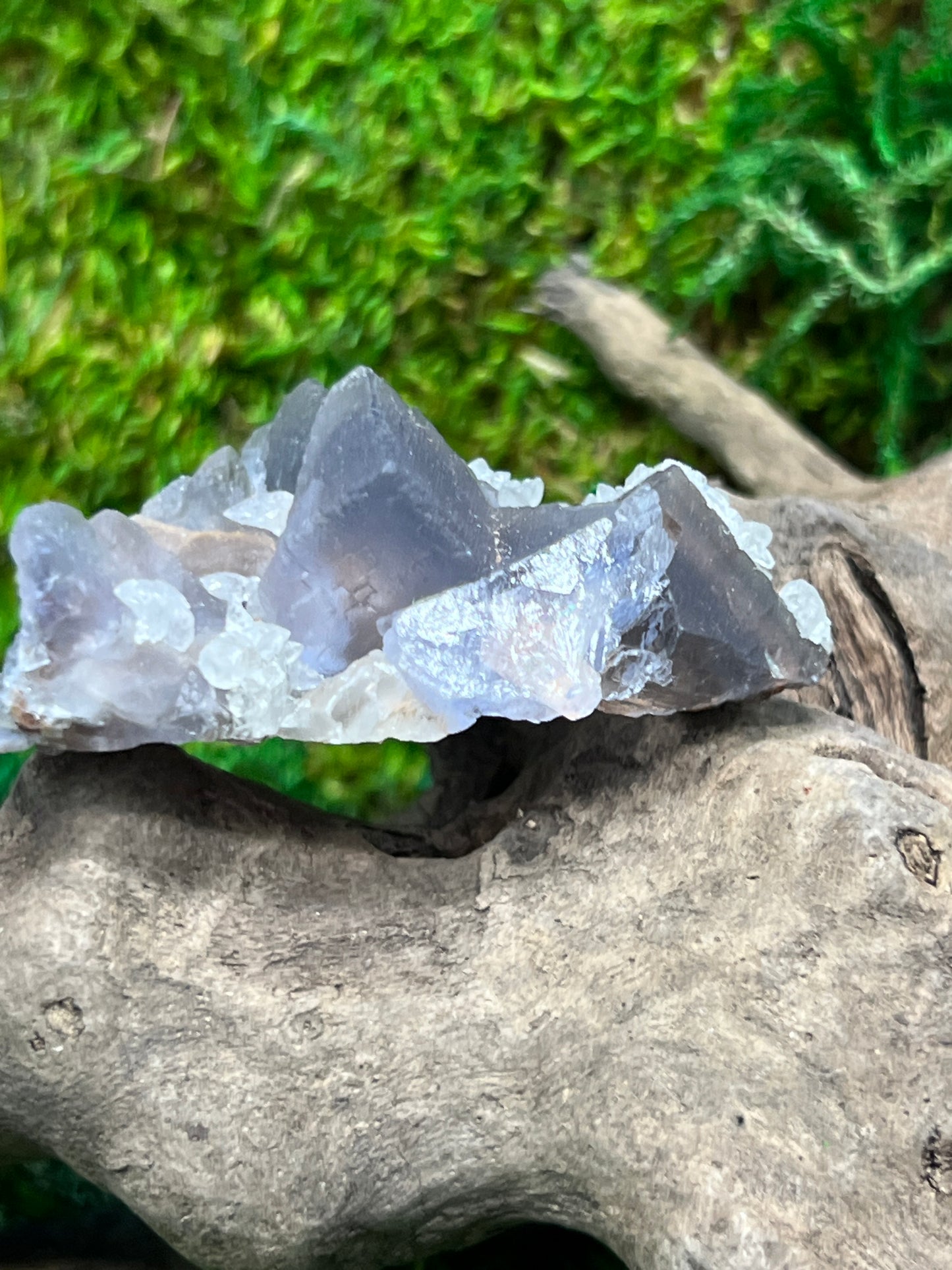 Fluorite with Calcite - Balochistan Specimen