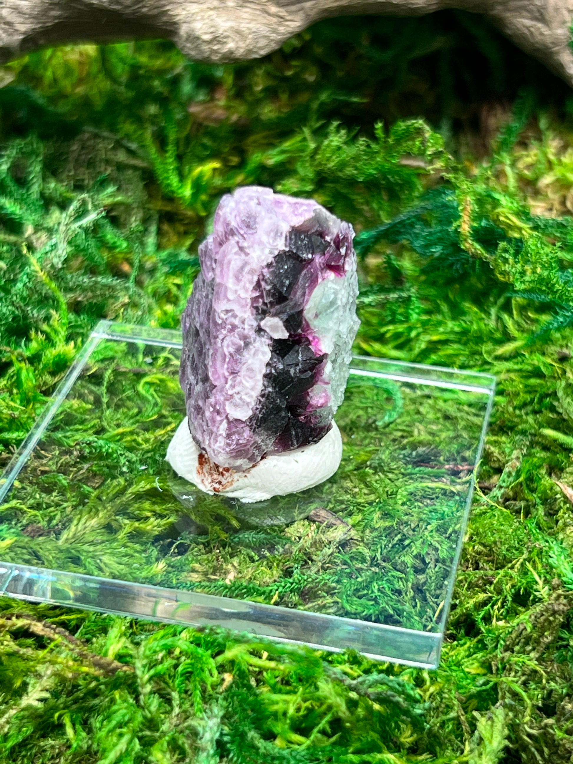 Natural Fluorite Crystal from Grant County, New Mexico