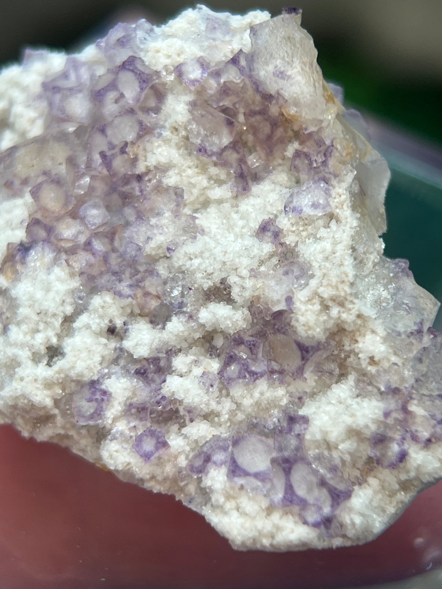 QR Code Fluorite Gemstone from Qinglong Mine