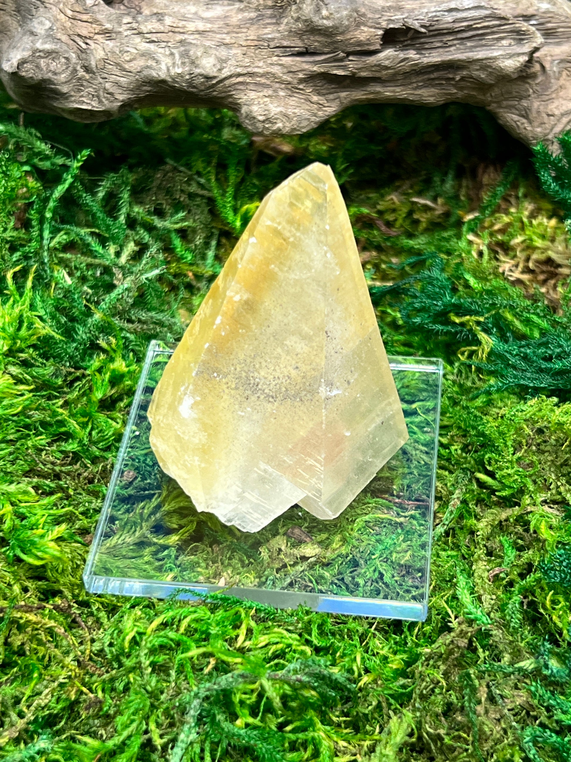 Natural Calcite Crystal from Fletcher Mine