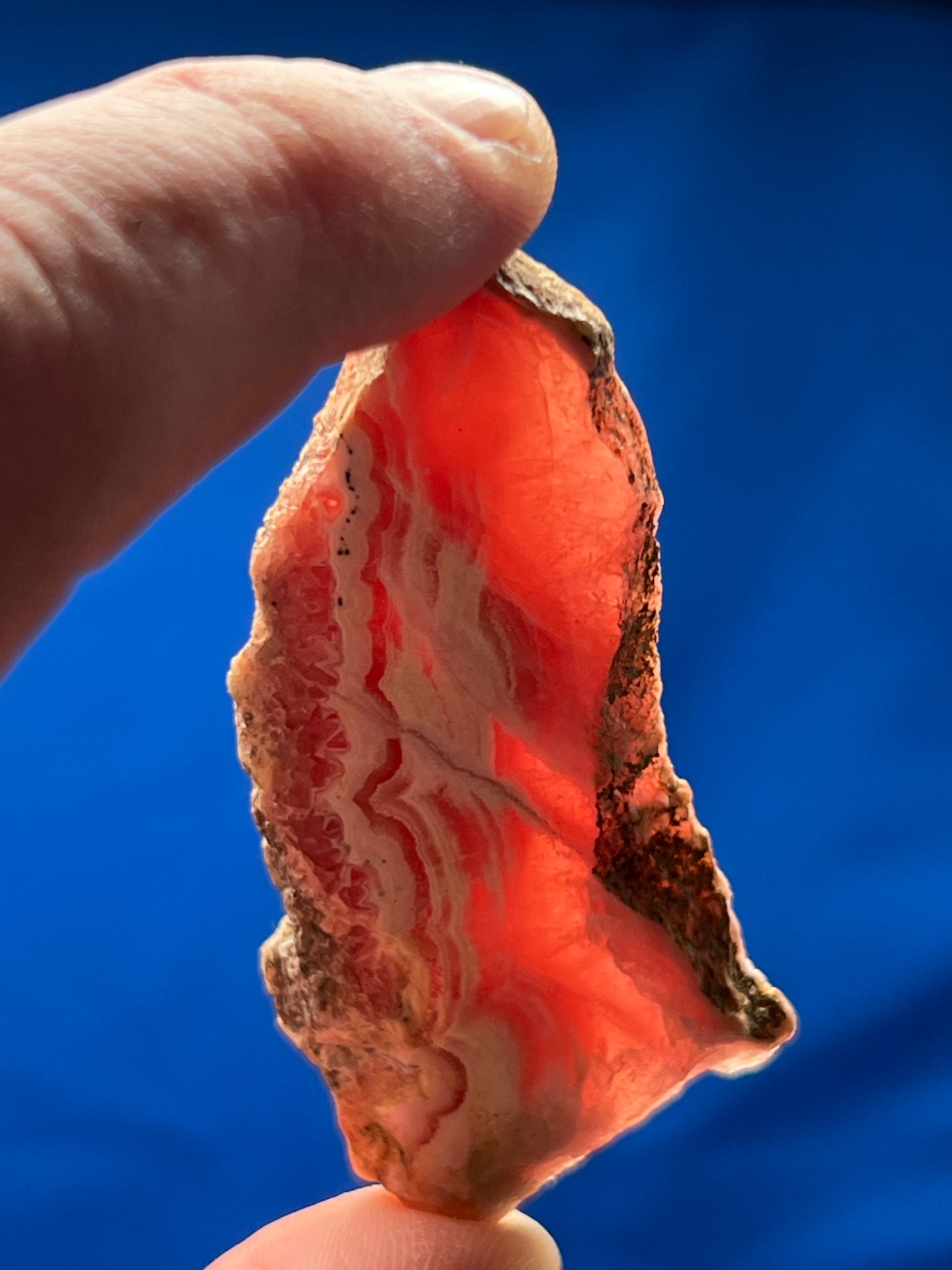 Natural Rhodochrosite Slab - 25.4g