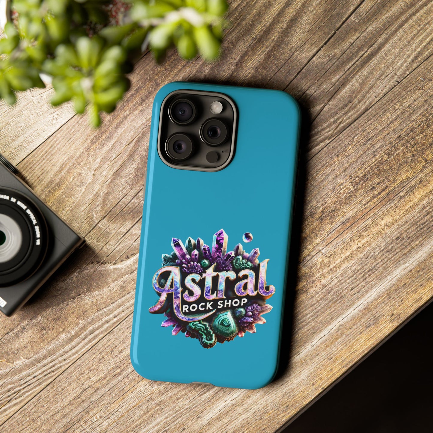 Astral Rock Shop Phone Case - Crystal & Geode Design, Tough Phone Cover, Unique Phone Accessory, Gift for Geology Lovers, Custom Phone [...]