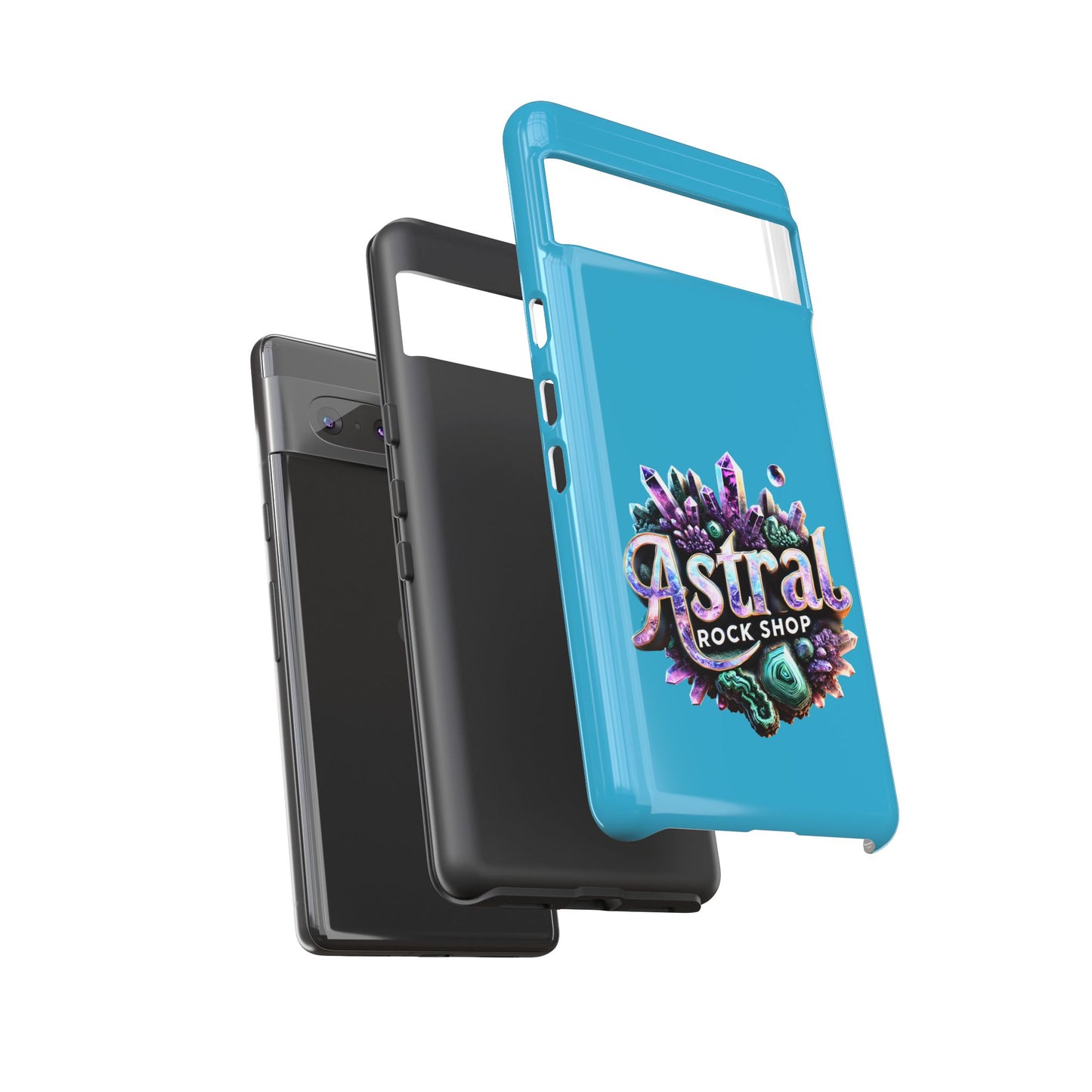 Astral Rock Shop Phone Case - Crystal & Geode Design, Tough Phone Cover, Unique Phone Accessory, Gift for Geology Lovers, Custom Phone [...]