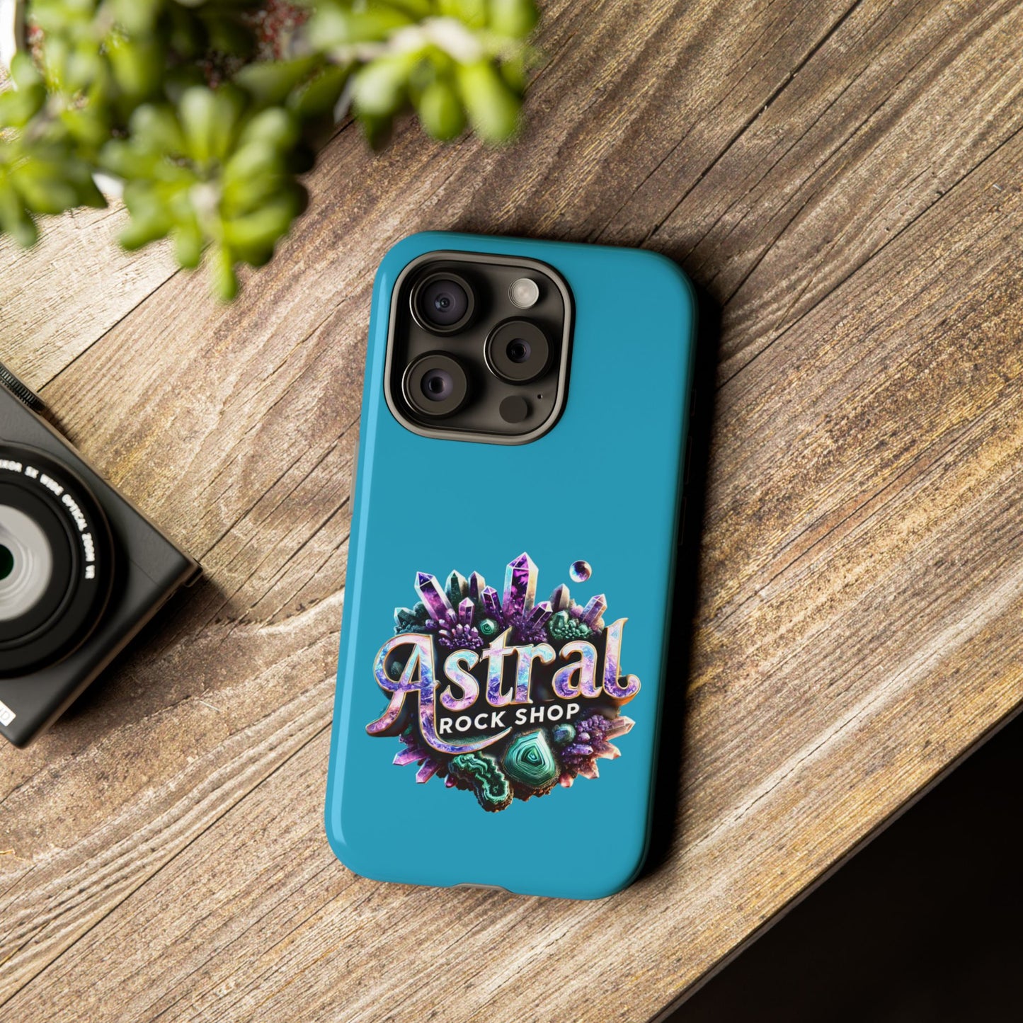 Astral Rock Shop Phone Case - Crystal & Geode Design, Tough Phone Cover, Unique Phone Accessory, Gift for Geology Lovers, Custom Phone [...]