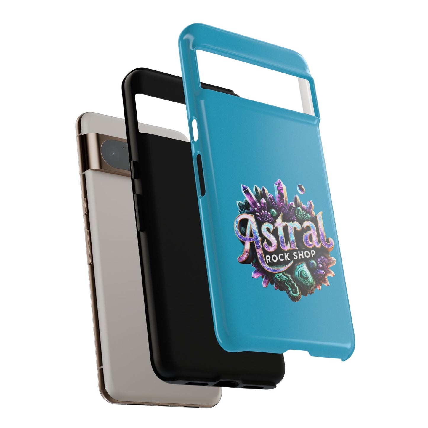 Astral Rock Shop Phone Case - Crystal & Geode Design, Tough Phone Cover, Unique Phone Accessory, Gift for Geology Lovers, Custom Phone [...]