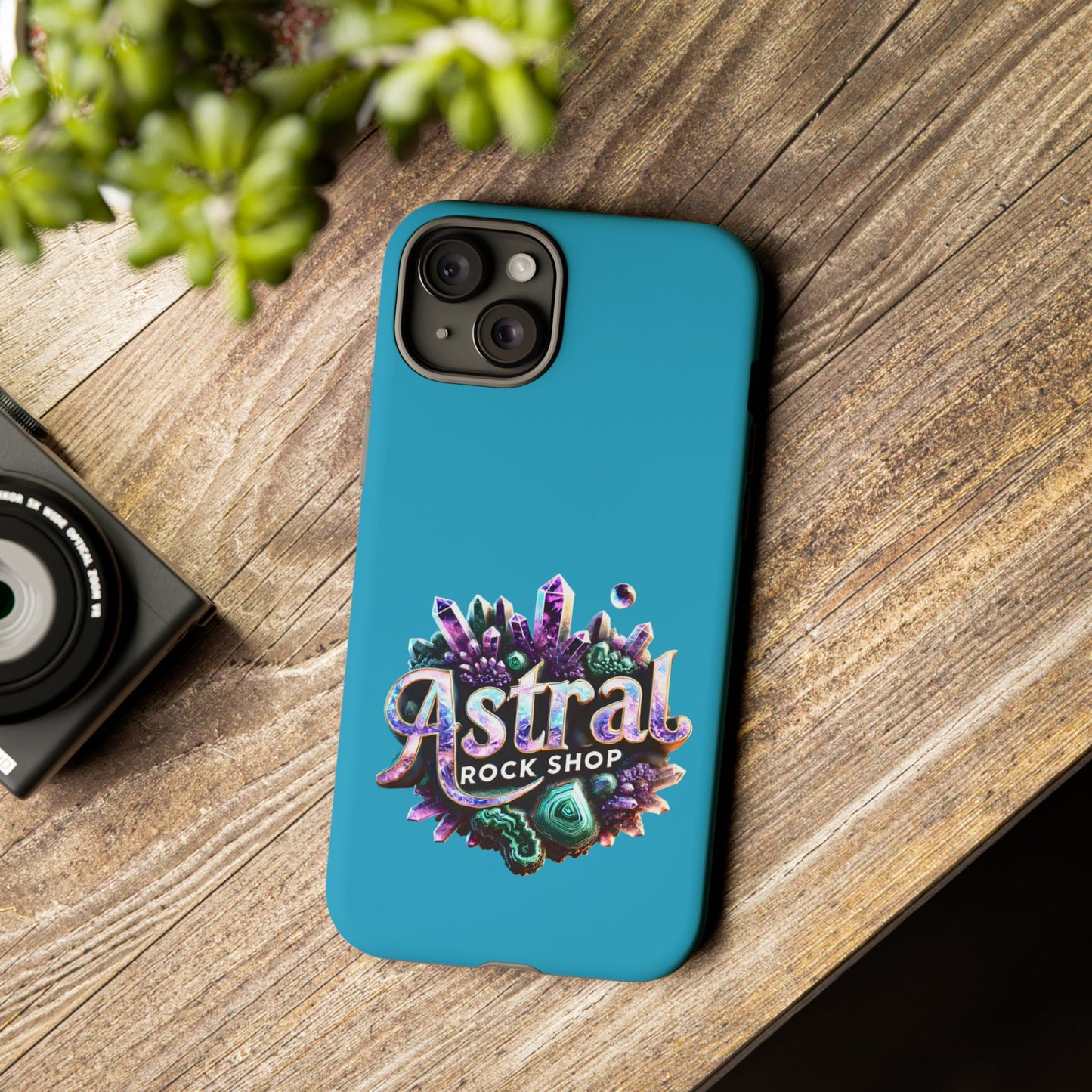 Astral Rock Shop Phone Case - Crystal & Geode Design, Tough Phone Cover, Unique Phone Accessory, Gift for Geology Lovers, Custom Phone [...]