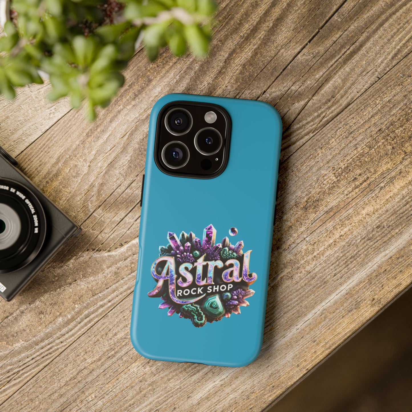 Astral Rock Shop Phone Case - Crystal & Geode Design, Tough Phone Cover, Unique Phone Accessory, Gift for Geology Lovers, Custom Phone [...]