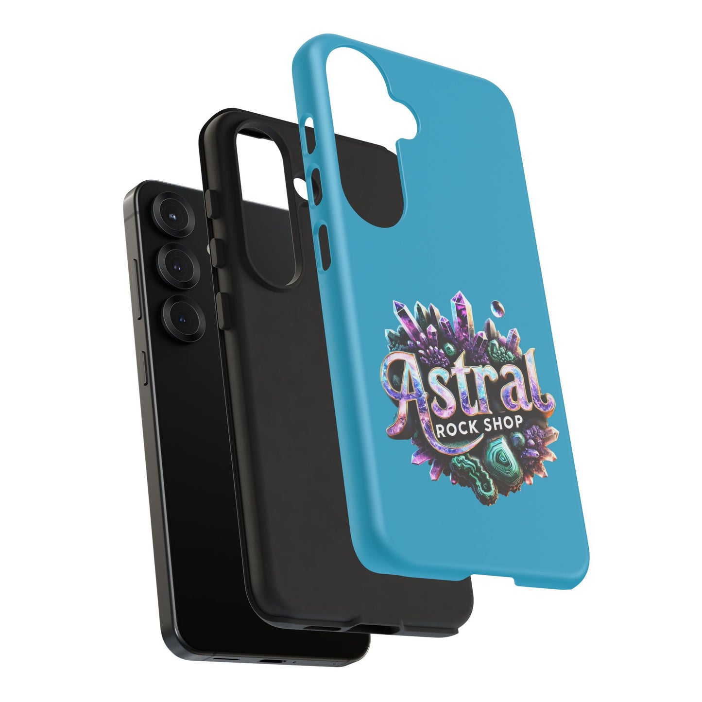 Astral Rock Shop Phone Case - Crystal & Geode Design, Tough Phone Cover, Unique Phone Accessory, Gift for Geology Lovers, Custom Phone [...]