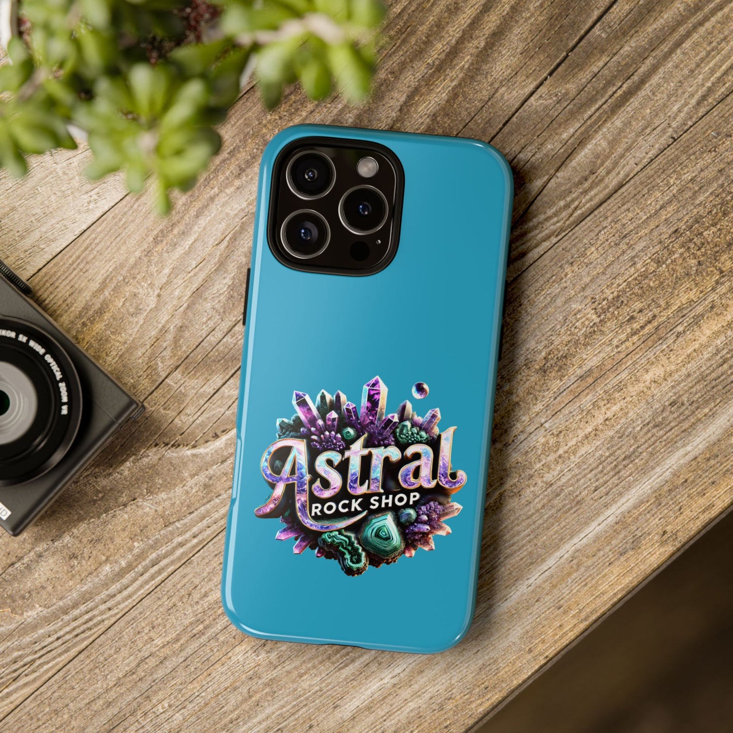 Astral Rock Shop Phone Case - Crystal & Geode Design, Tough Phone Cover, Unique Phone Accessory, Gift for Geology Lovers, Custom Phone [...]