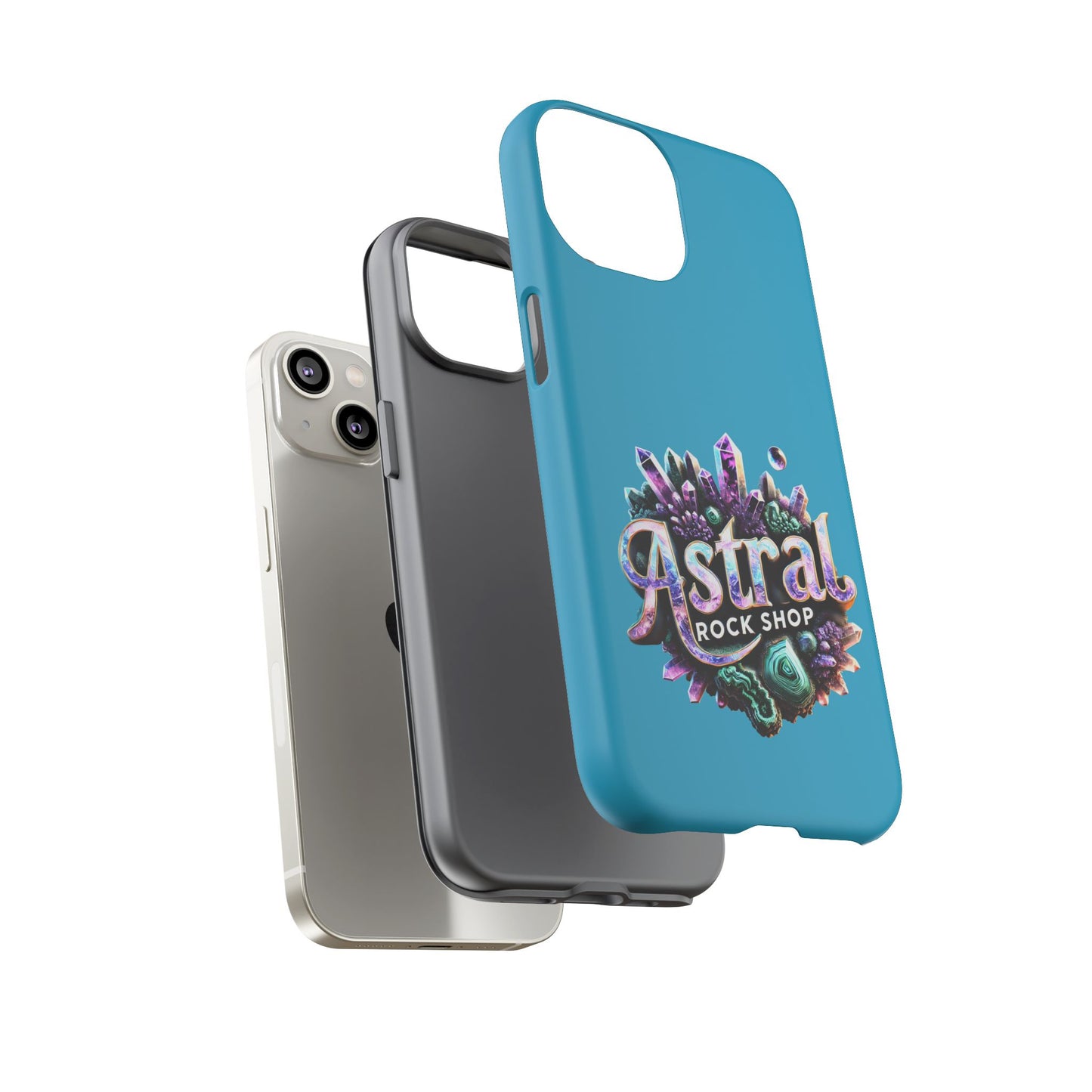 Astral Rock Shop Phone Case - Crystal & Geode Design, Tough Phone Cover, Unique Phone Accessory, Gift for Geology Lovers, Custom Phone [...]