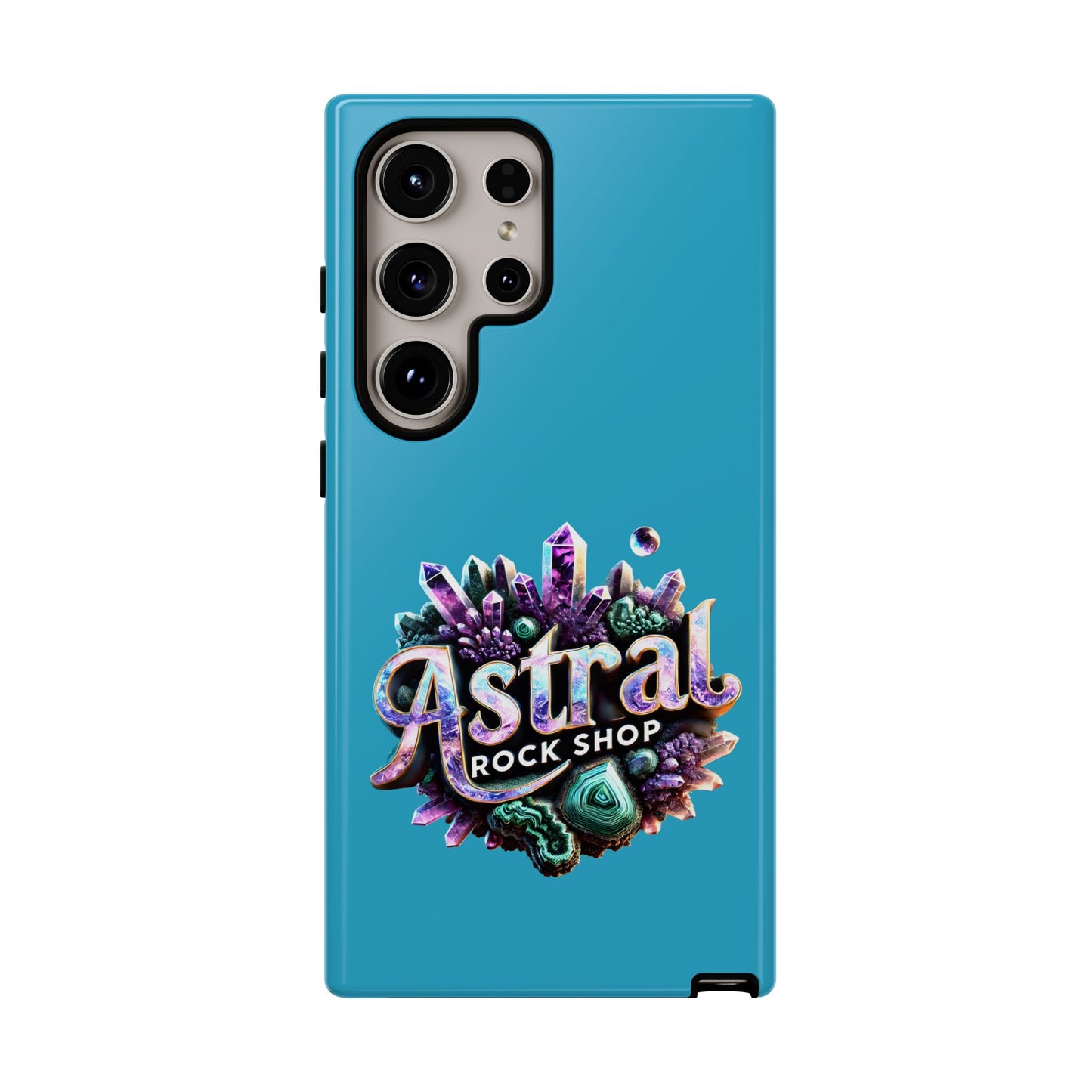 Astral Rock Shop Phone Case - Crystal & Geode Design, Tough Phone Cover, Unique Phone Accessory, Gift for Geology Lovers, Custom Phone [...]