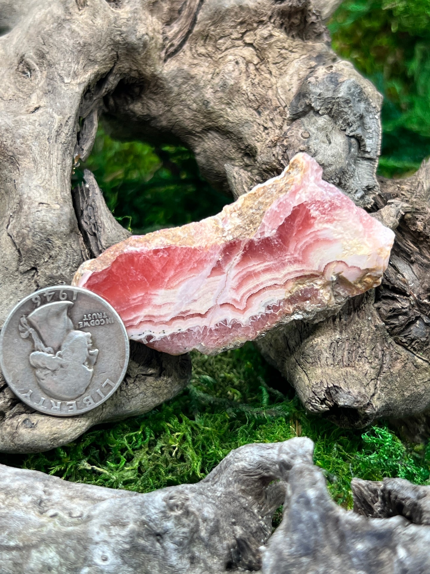 Natural Rhodochrosite Slab - 25.4g