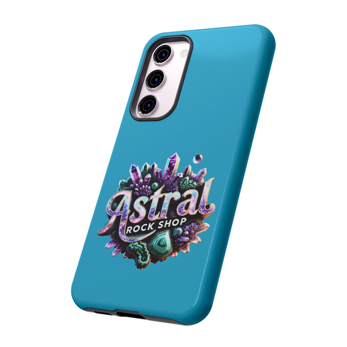 Astral Rock Shop Phone Case - Crystal & Geode Design, Tough Phone Cover, Unique Phone Accessory, Gift for Geology Lovers, Custom Phone [...]