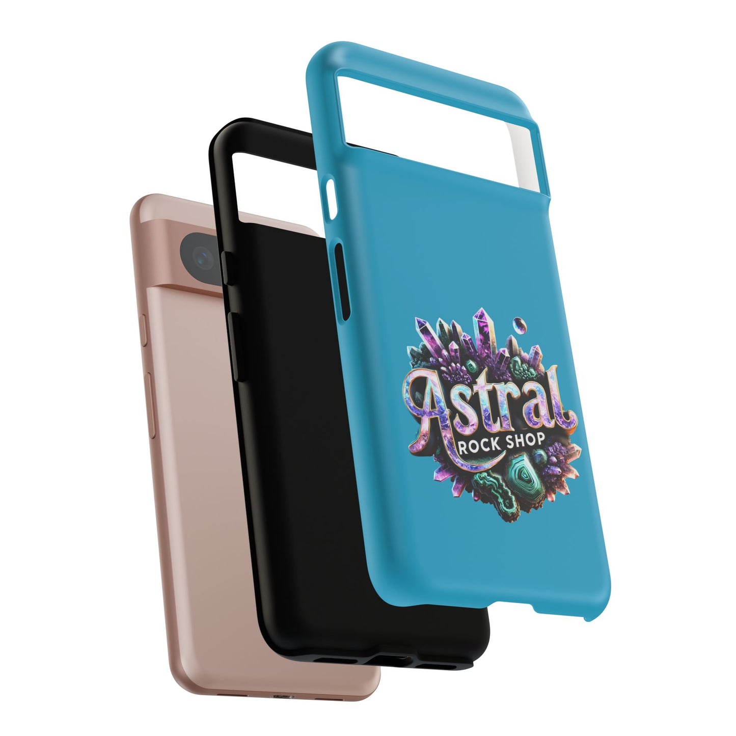 Astral Rock Shop Phone Case - Crystal & Geode Design, Tough Phone Cover, Unique Phone Accessory, Gift for Geology Lovers, Custom Phone [...]