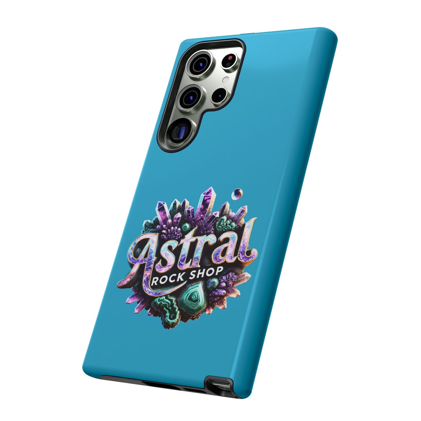 Astral Rock Shop Phone Case - Crystal & Geode Design, Tough Phone Cover, Unique Phone Accessory, Gift for Geology Lovers, Custom Phone [...]