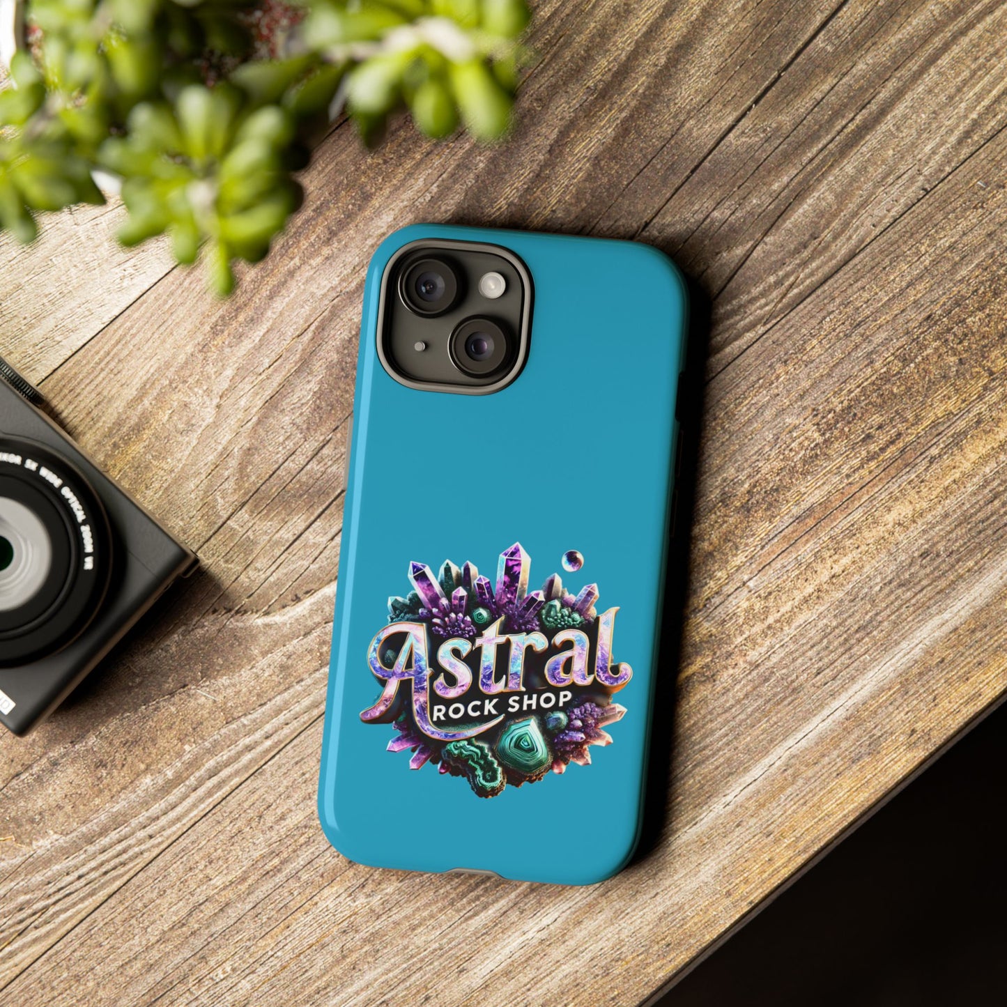 Astral Rock Shop Phone Case - Crystal & Geode Design, Tough Phone Cover, Unique Phone Accessory, Gift for Geology Lovers, Custom Phone [...]