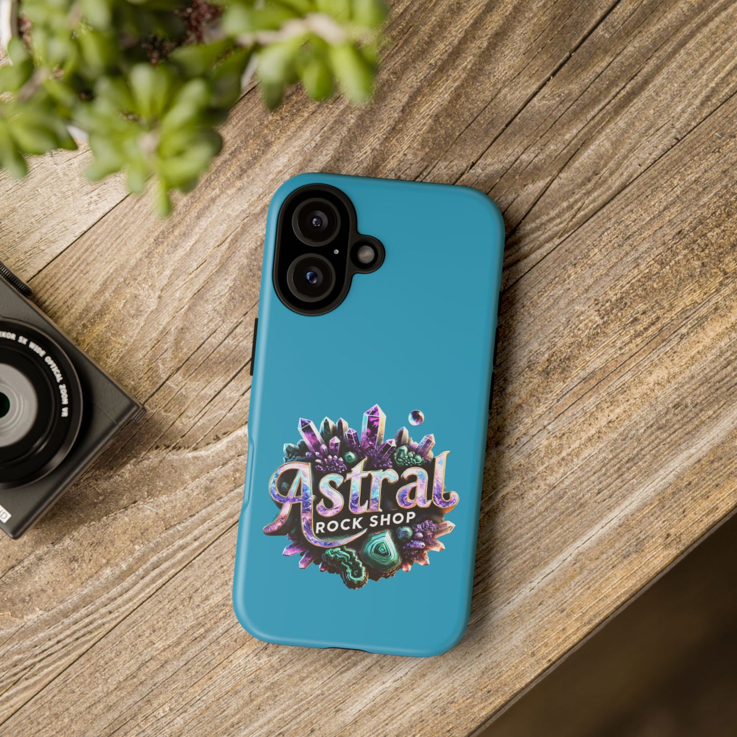 Astral Rock Shop Phone Case - Crystal & Geode Design, Tough Phone Cover, Unique Phone Accessory, Gift for Geology Lovers, Custom Phone [...]