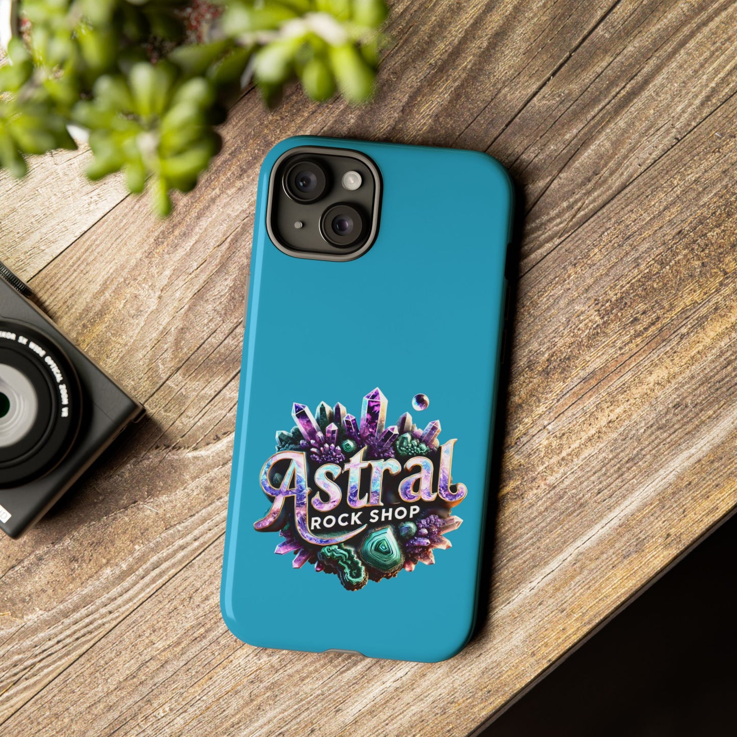 Astral Rock Shop Phone Case - Crystal & Geode Design, Tough Phone Cover, Unique Phone Accessory, Gift for Geology Lovers, Custom Phone [...]