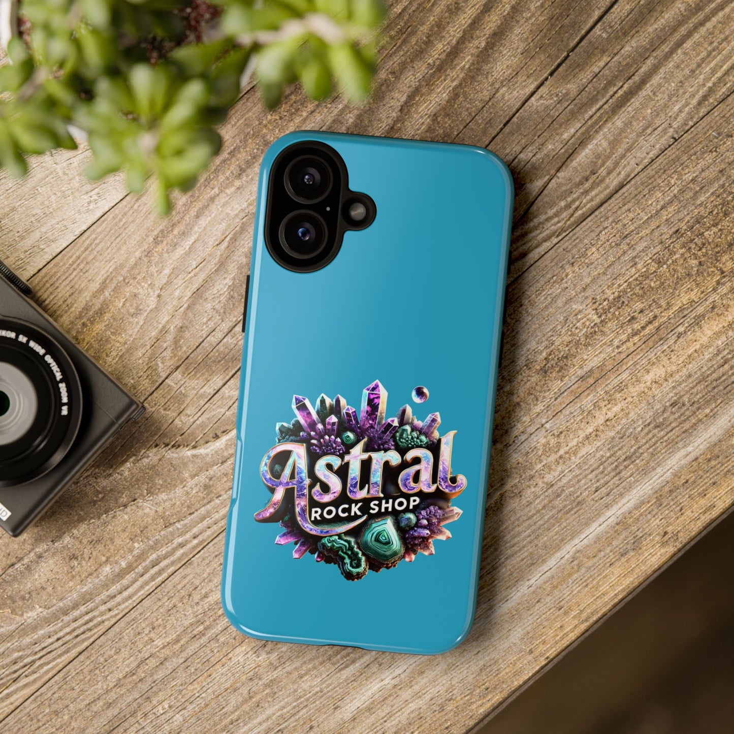 Astral Rock Shop Phone Case - Crystal & Geode Design, Tough Phone Cover, Unique Phone Accessory, Gift for Geology Lovers, Custom Phone [...]