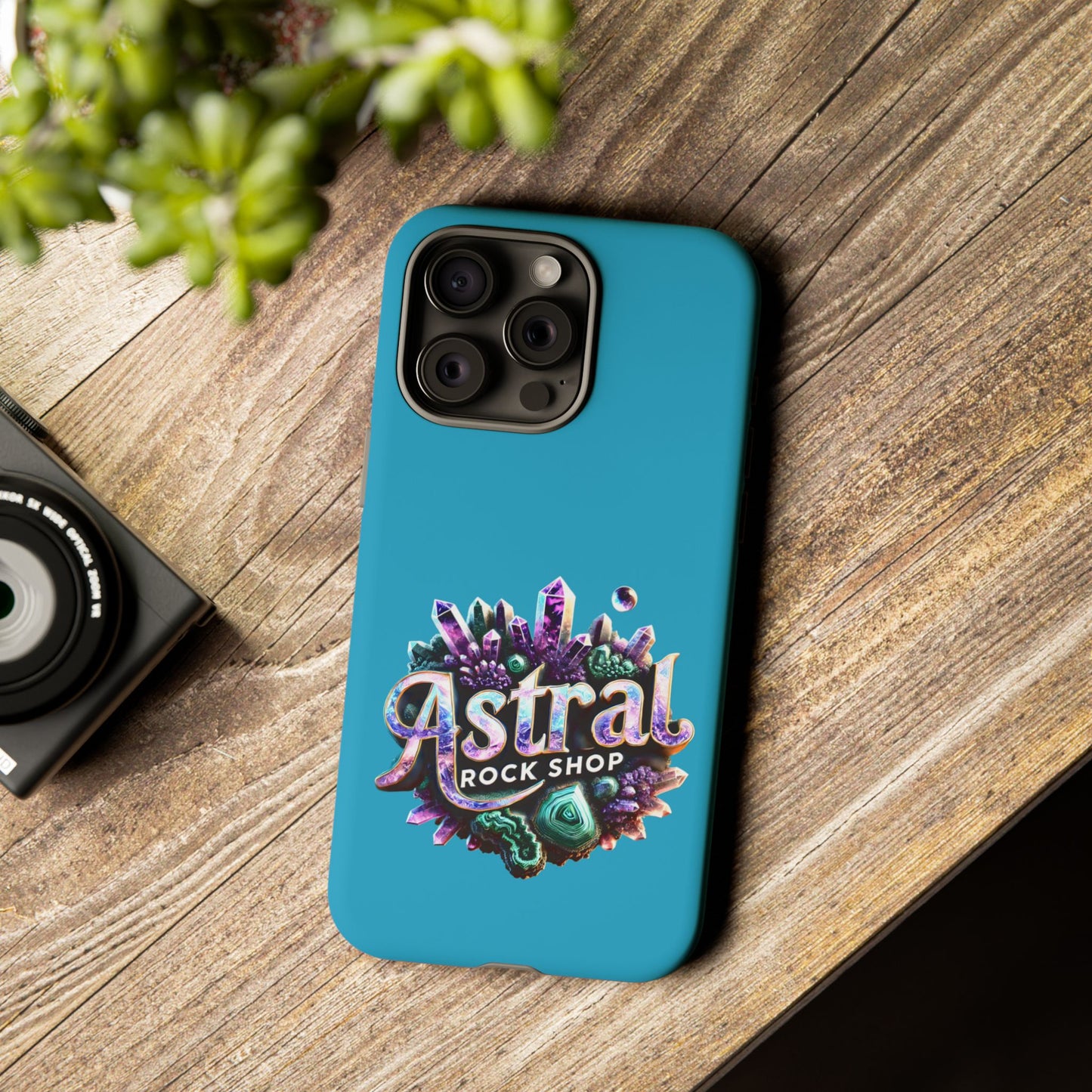Astral Rock Shop Phone Case - Crystal & Geode Design, Tough Phone Cover, Unique Phone Accessory, Gift for Geology Lovers, Custom Phone [...]