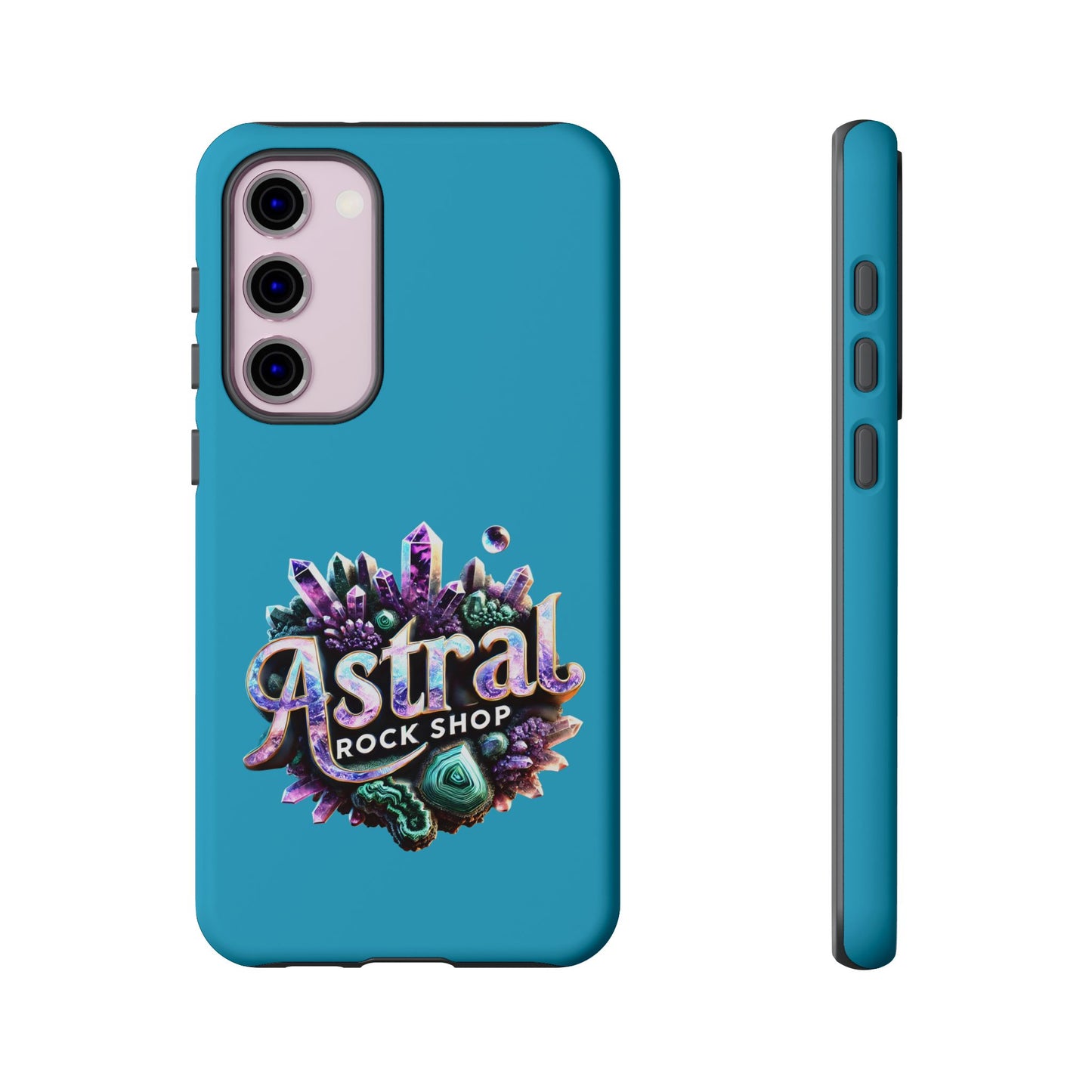 Astral Rock Shop Phone Case - Crystal & Geode Design, Tough Phone Cover, Unique Phone Accessory, Gift for Geology Lovers, Custom Phone [...]