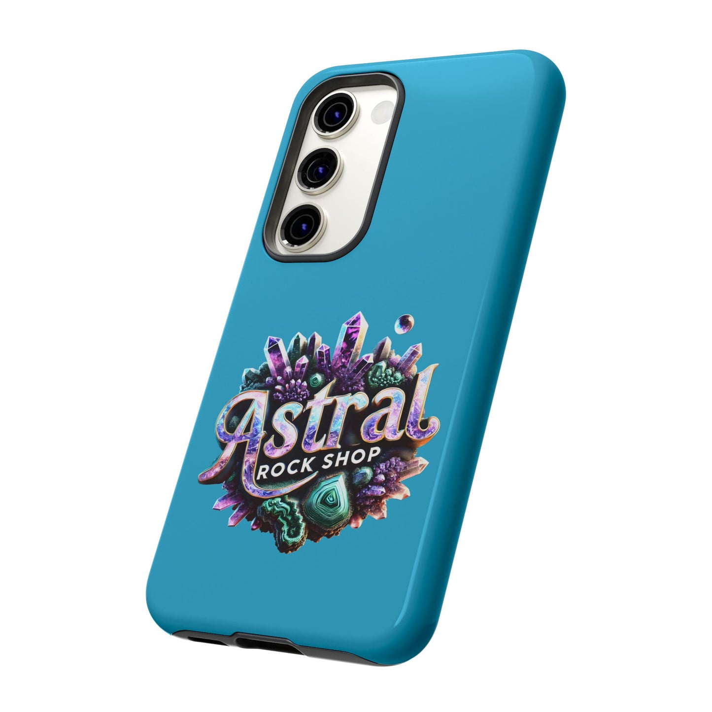 Astral Rock Shop Phone Case - Crystal & Geode Design, Tough Phone Cover, Unique Phone Accessory, Gift for Geology Lovers, Custom Phone [...]