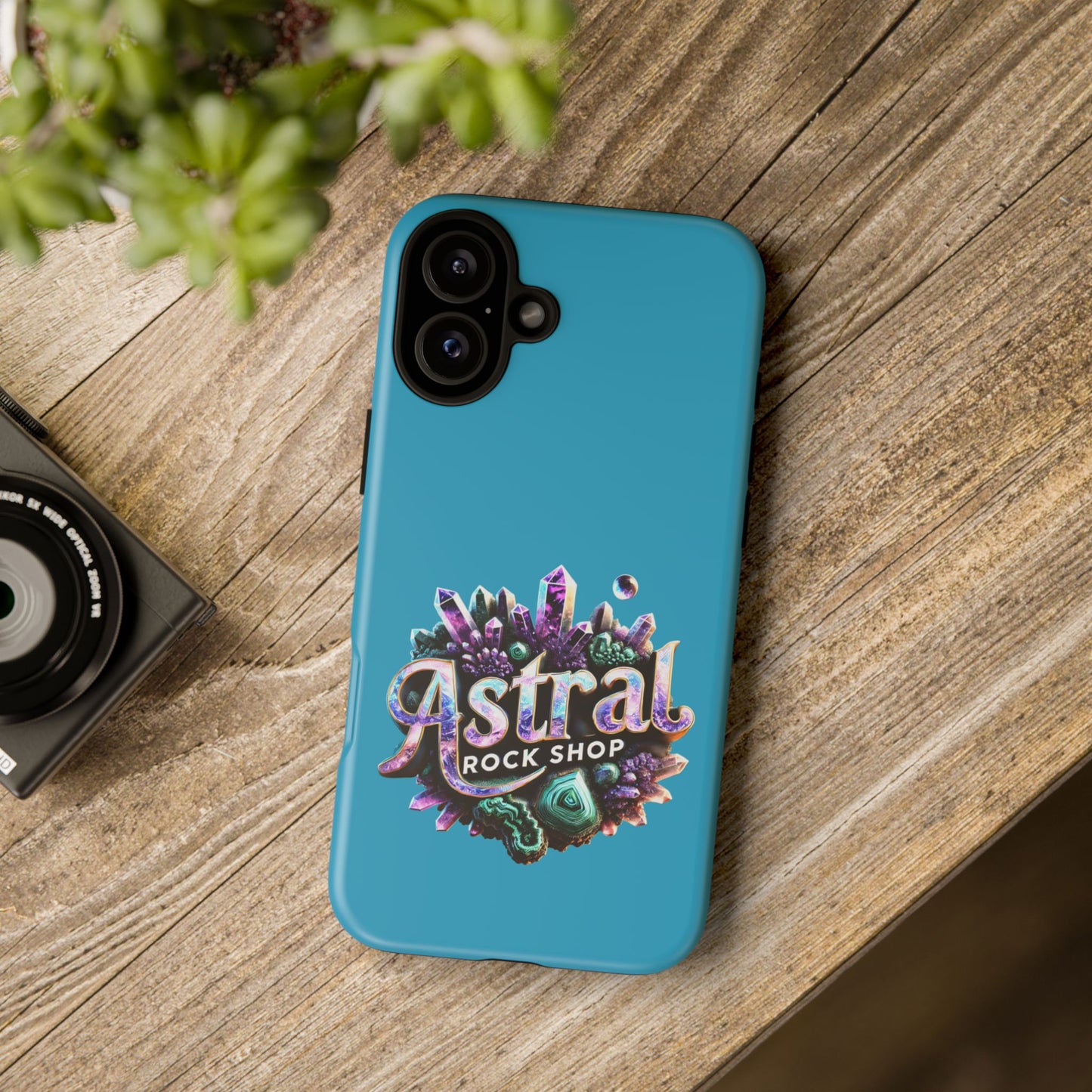 Astral Rock Shop Phone Case - Crystal & Geode Design, Tough Phone Cover, Unique Phone Accessory, Gift for Geology Lovers, Custom Phone [...]