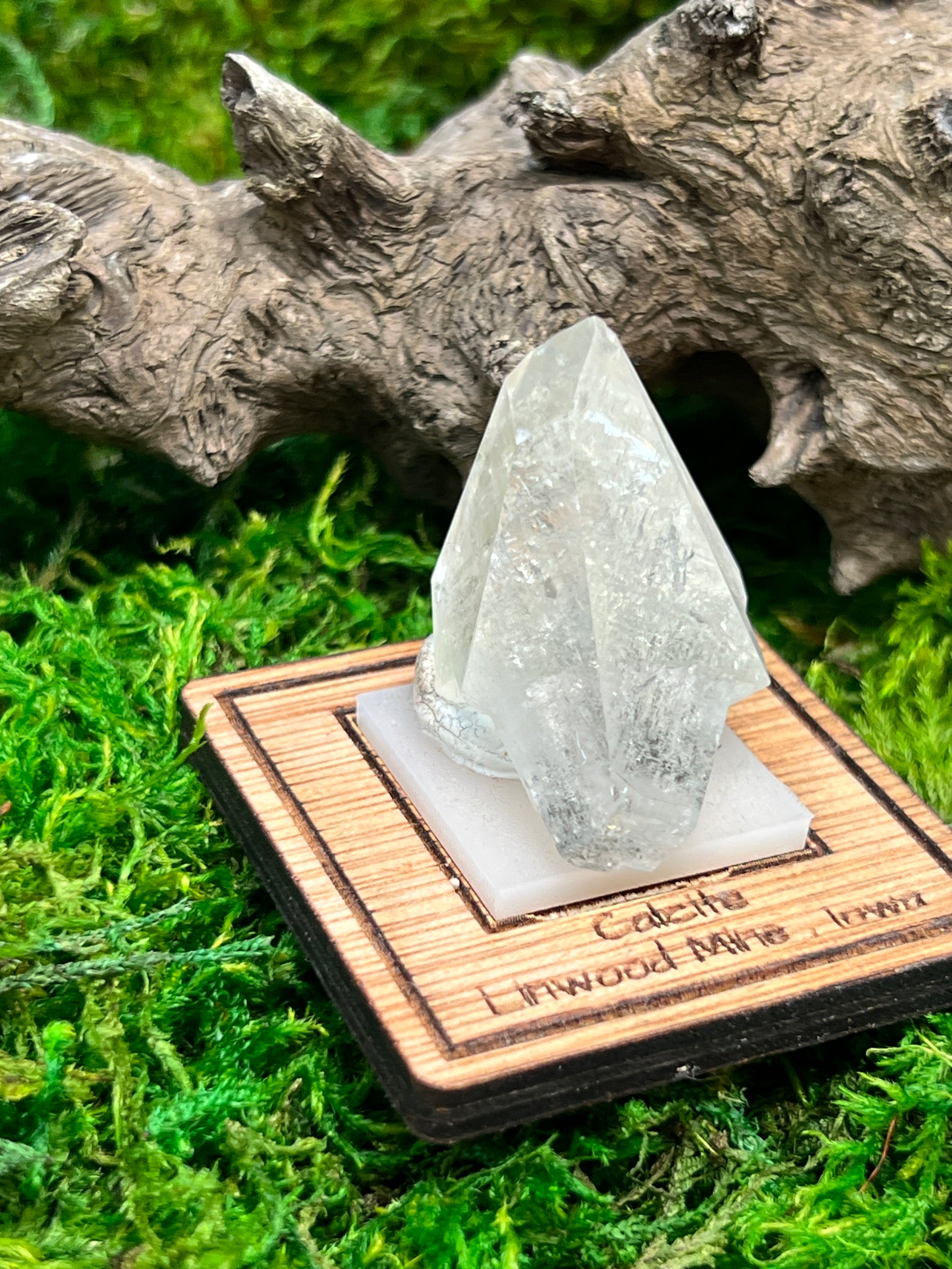 Natural Calcite Crystal from Linwood Mine