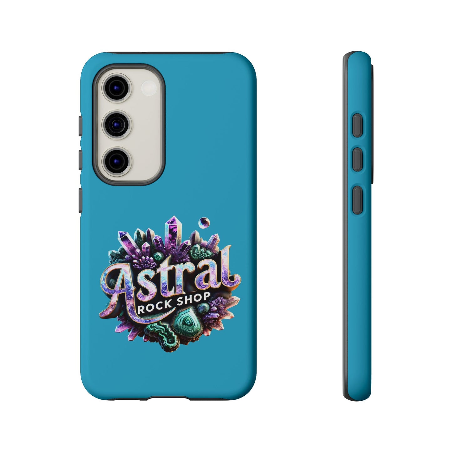 Astral Rock Shop Phone Case - Crystal & Geode Design, Tough Phone Cover, Unique Phone Accessory, Gift for Geology Lovers, Custom Phone [...]