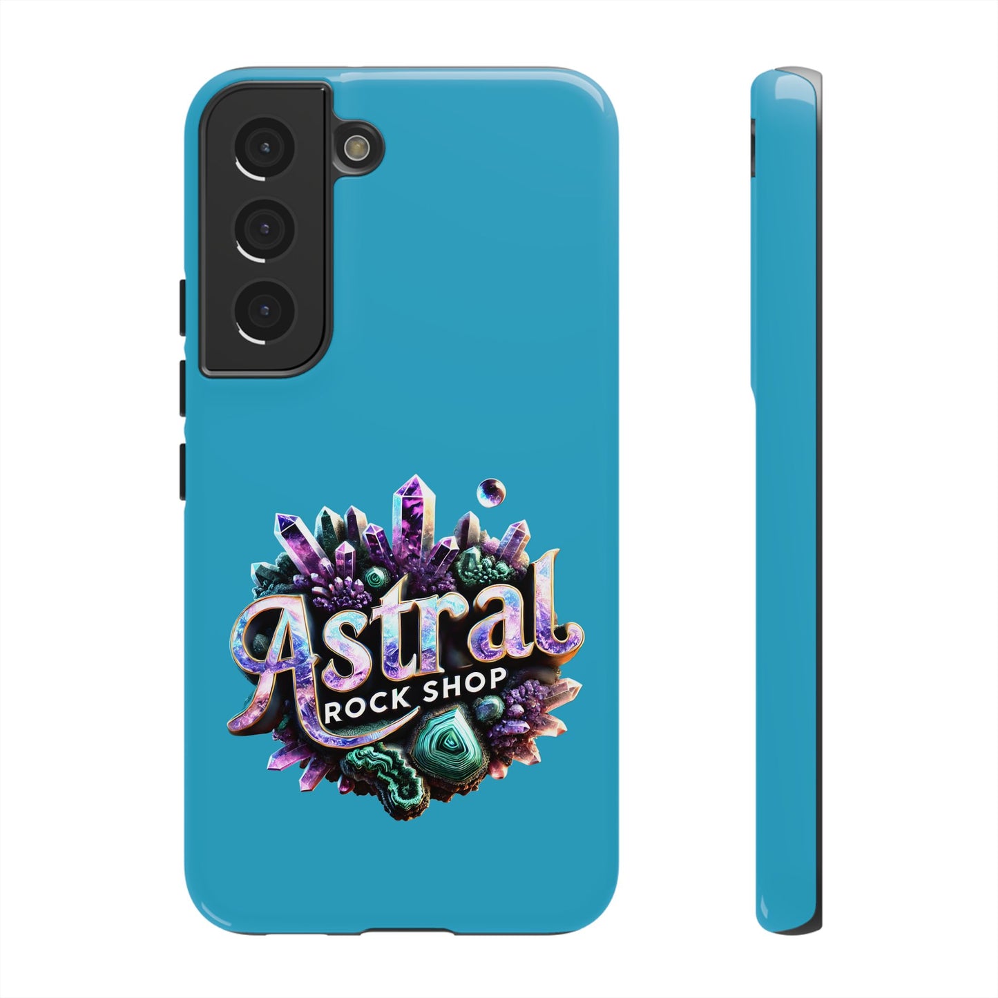 Astral Rock Shop Phone Case - Crystal & Geode Design, Tough Phone Cover, Unique Phone Accessory, Gift for Geology Lovers, Custom Phone [...]