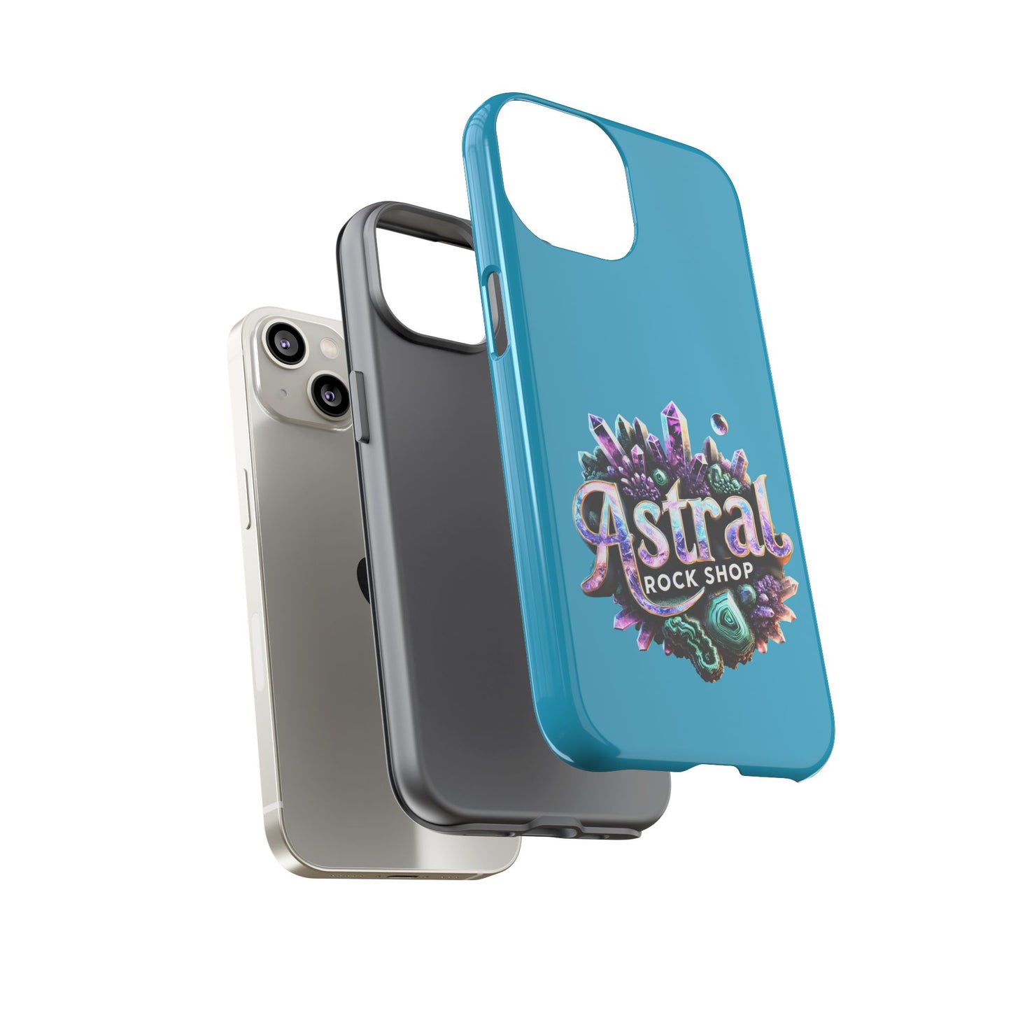 Astral Rock Shop Phone Case - Crystal & Geode Design, Tough Phone Cover, Unique Phone Accessory, Gift for Geology Lovers, Custom Phone [...]