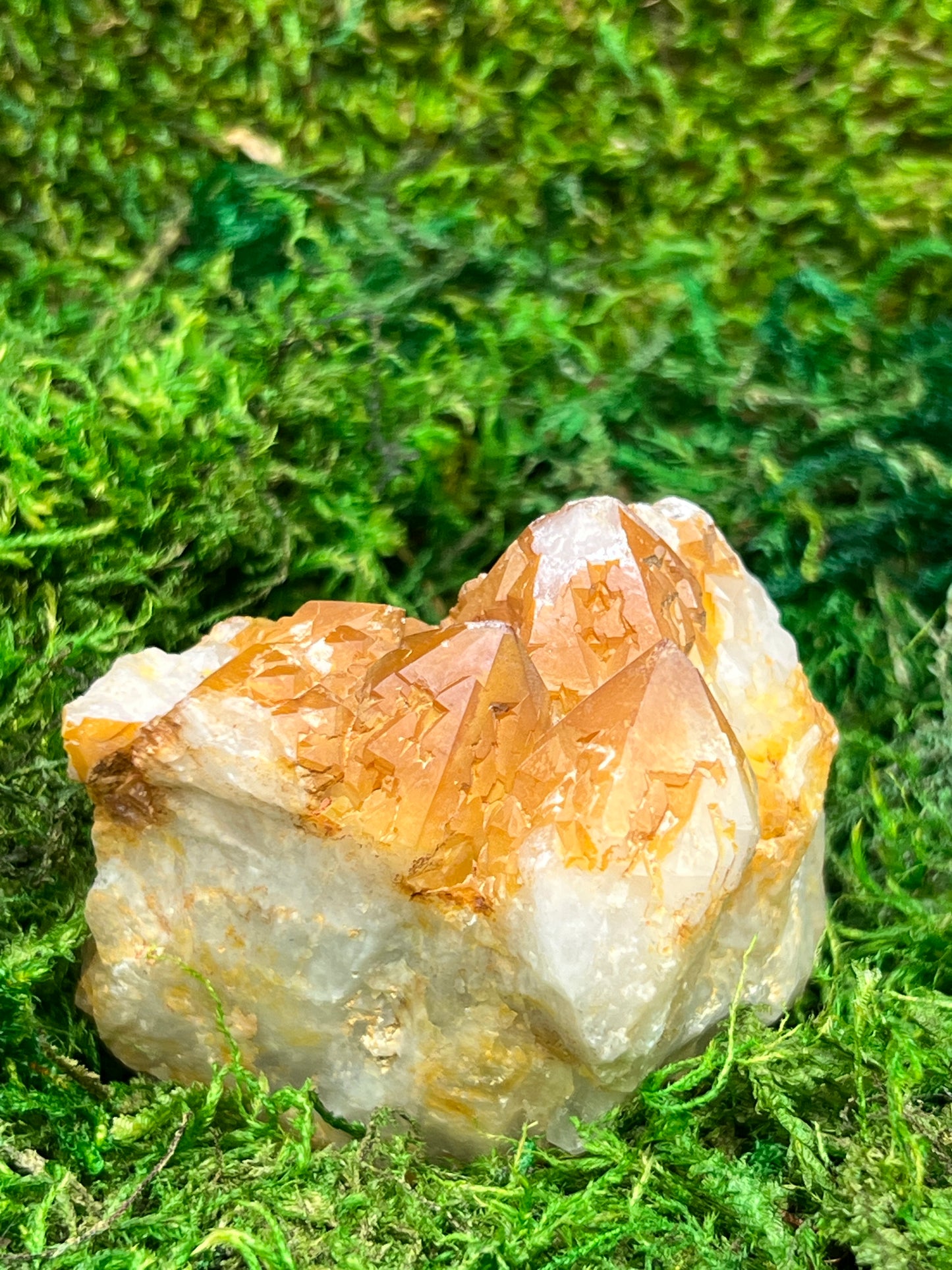 Quartz with Iron from Diamond Hill Mine