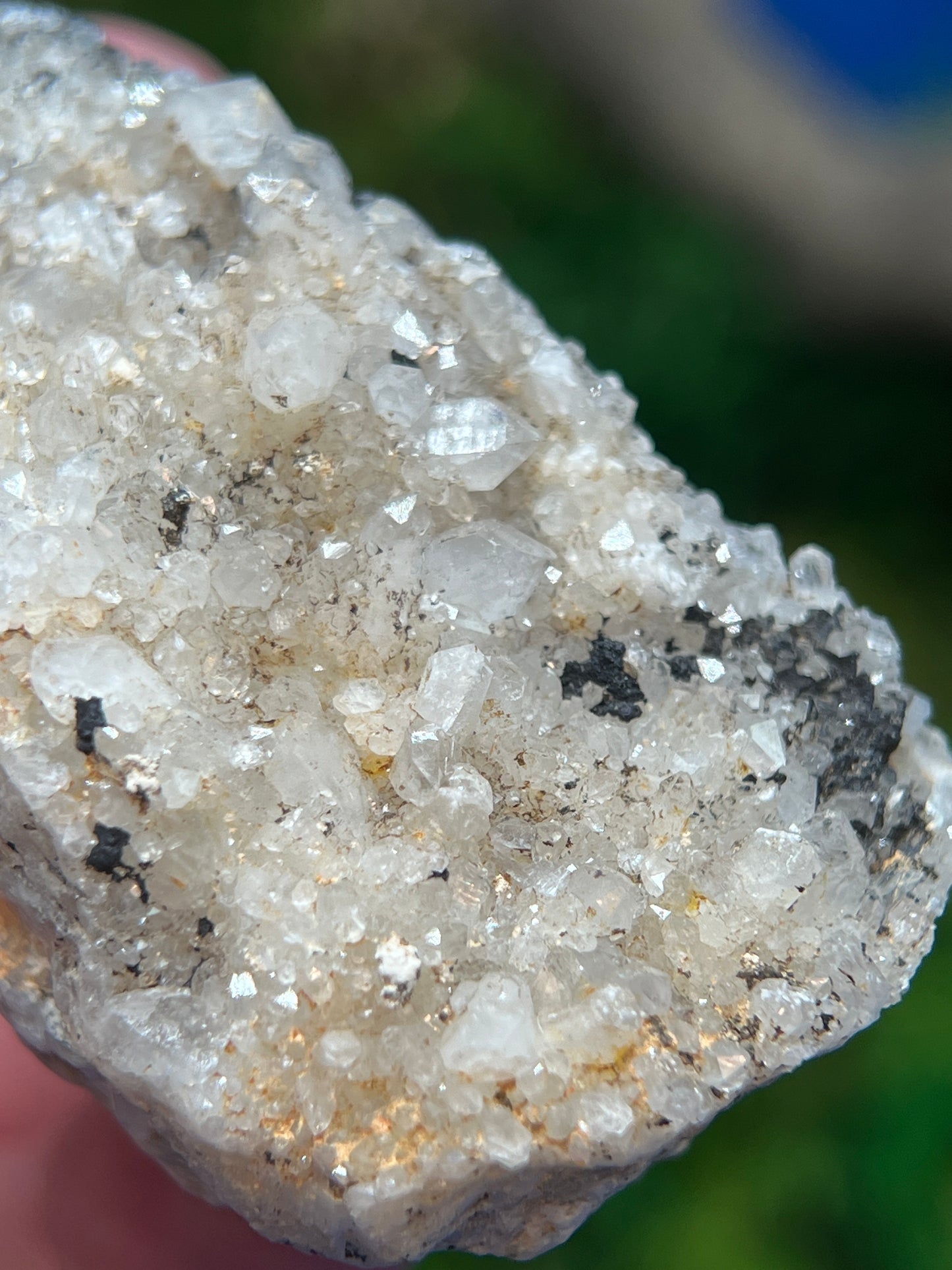 Quartz with Manganese from Diamond Hill Mine